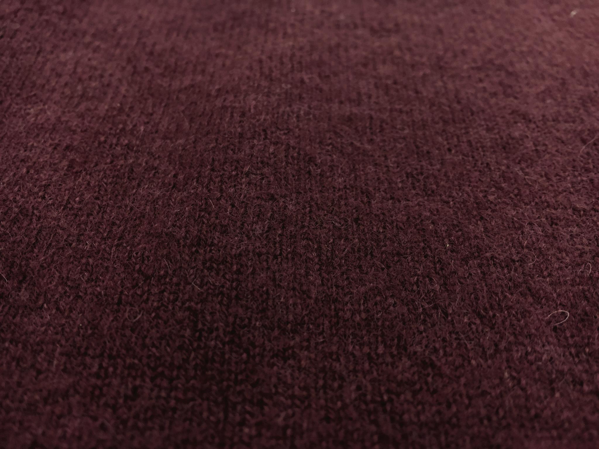 Wide Width Cashmere Knit in Merlot1