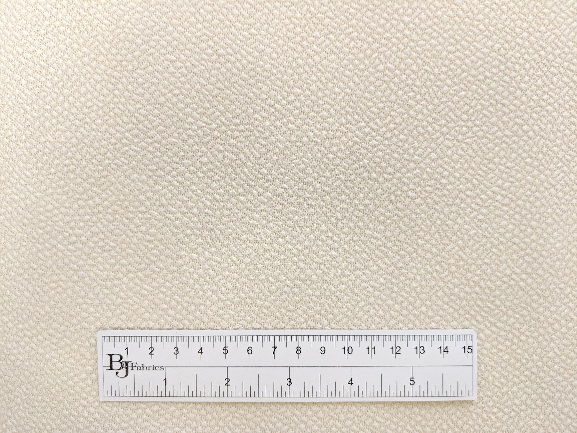 Silk and Wool Hammered Satin in Ivory