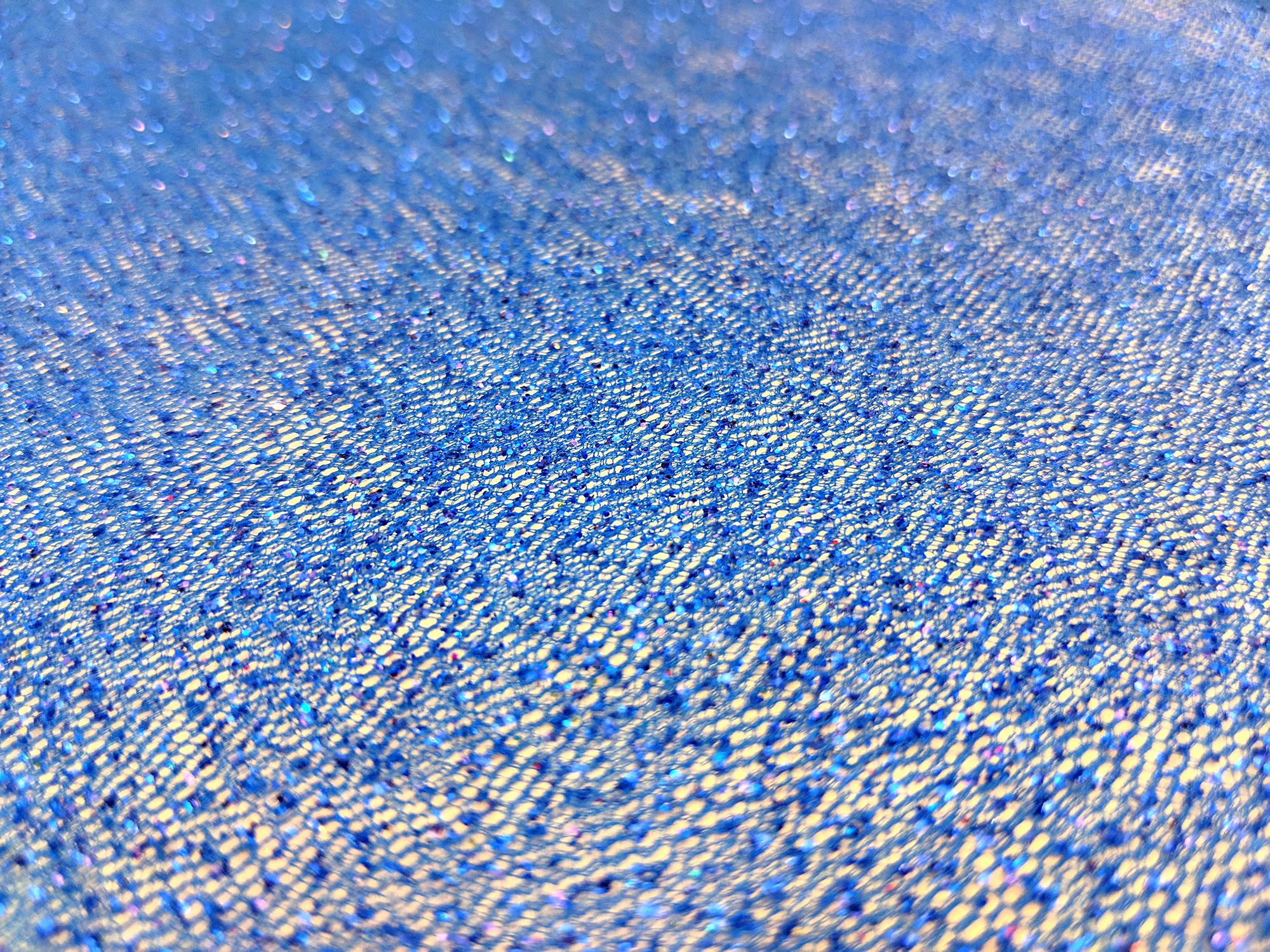 Glitter Tulle In Royal Blue
