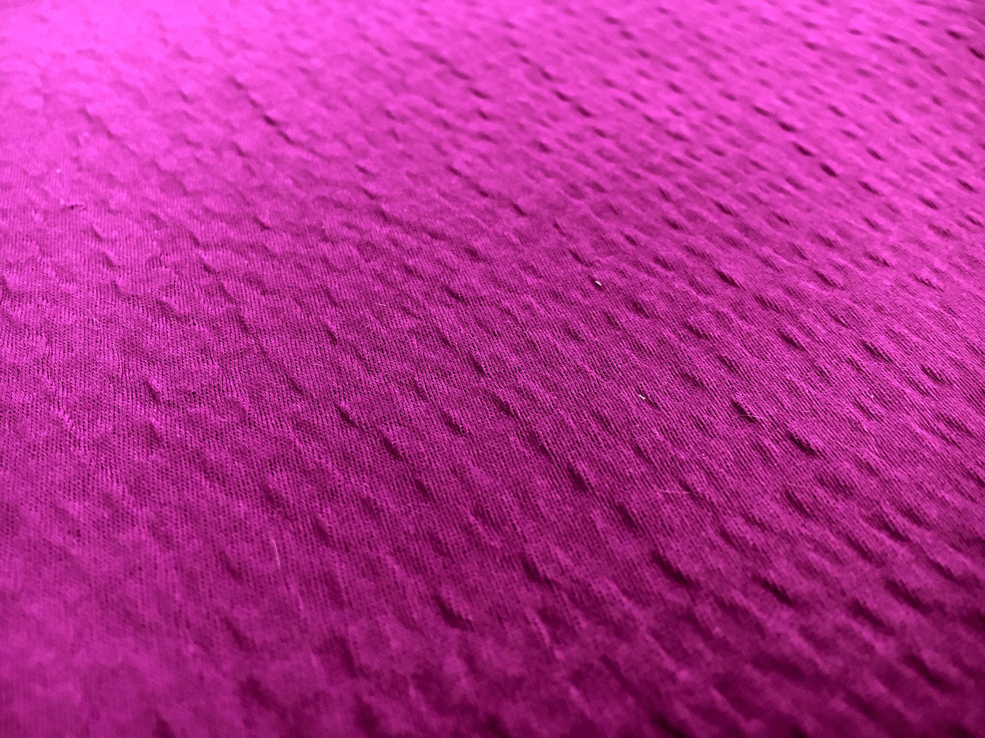 Hammered Silk Satin in Dark Magenta