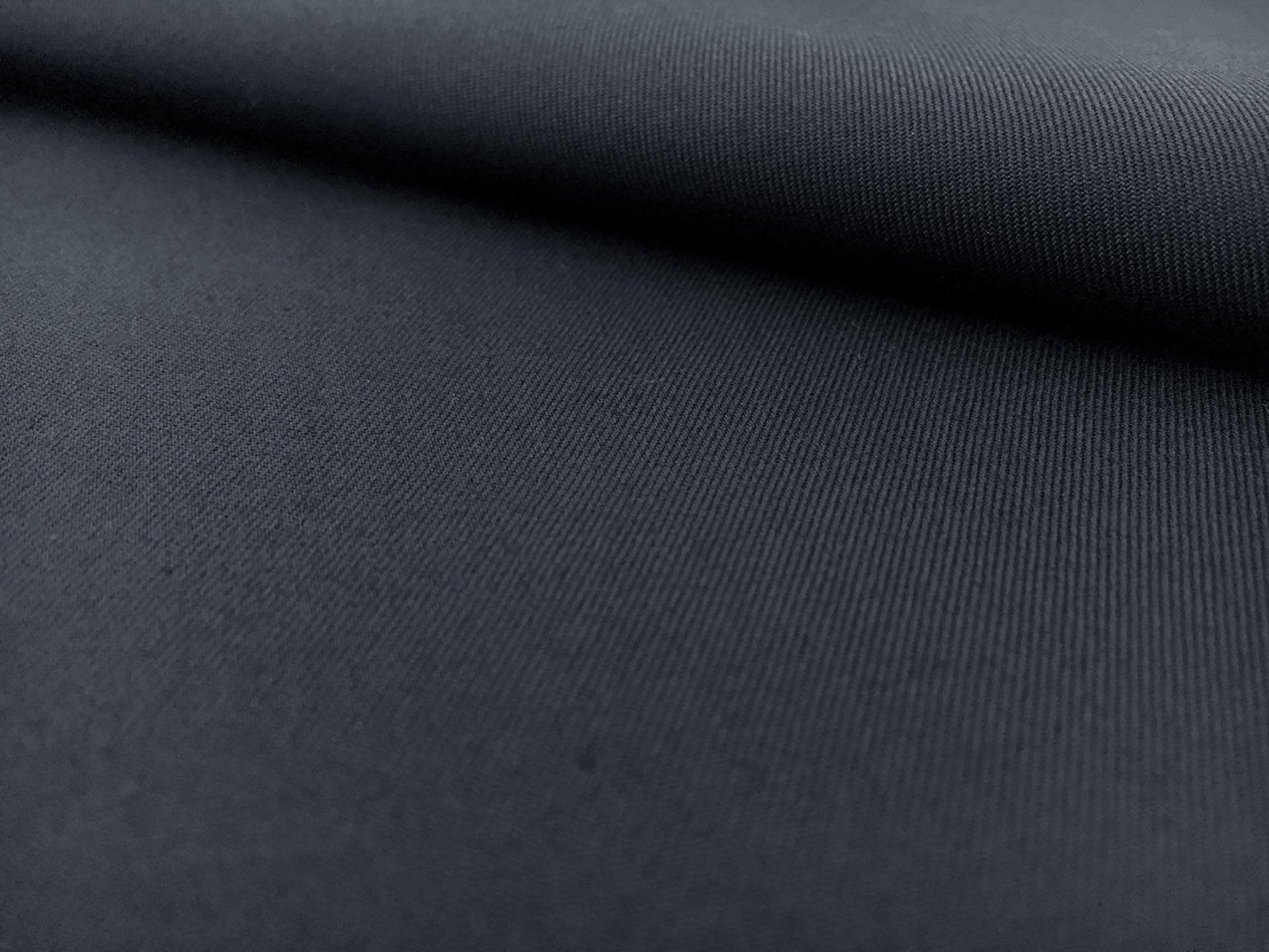 Japanese Fine Cotton Gabardine in Navy