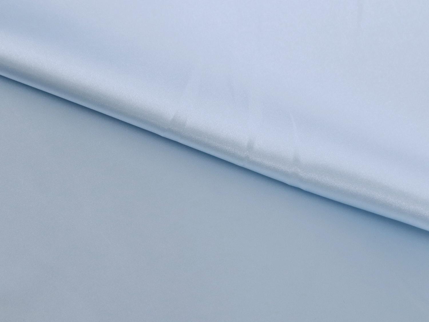 Satin Charmeuse in Baby Blue