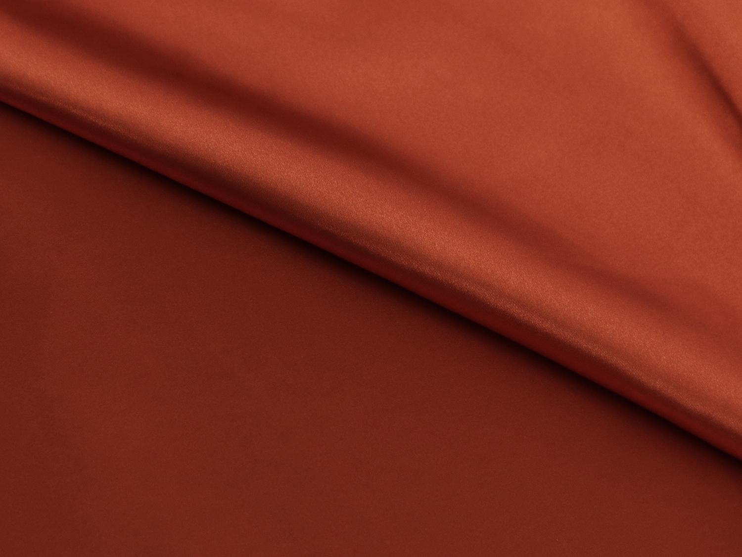 Satin Charmeuse in Paprika