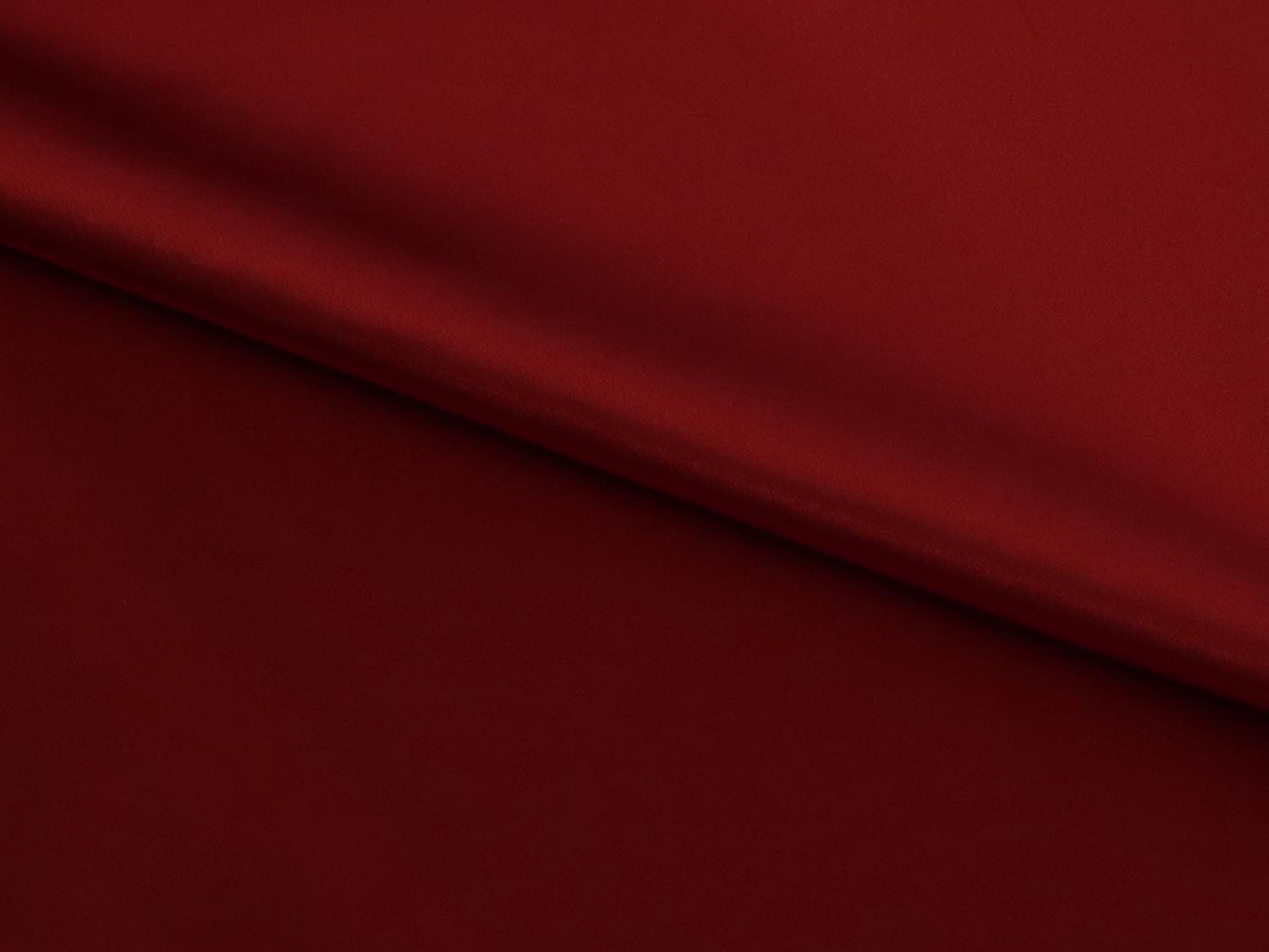 Satin Charmeuse in Venetian Red