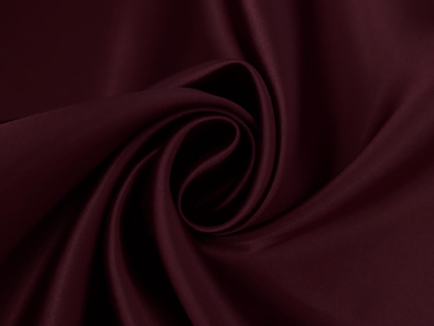Satin Charmeuse in Wine