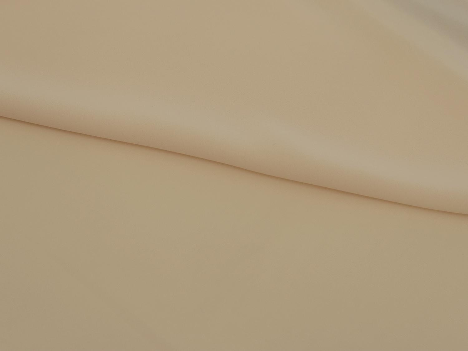 Polyester Double Georgette in Champagne