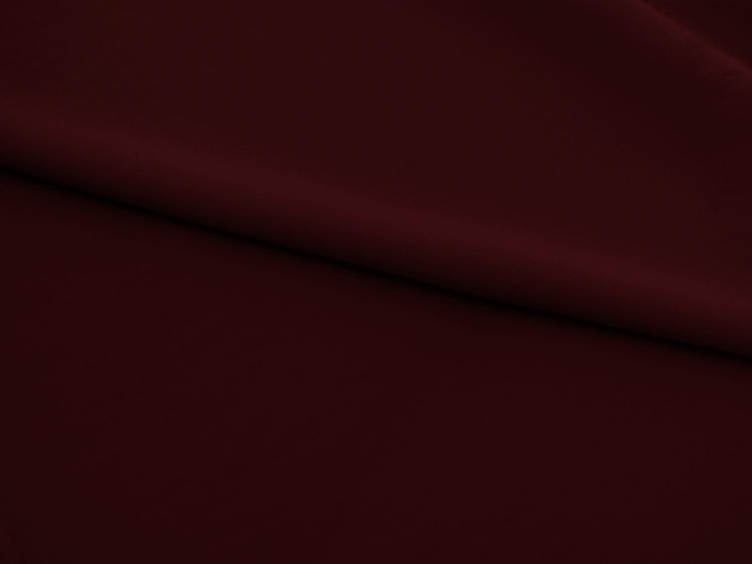 Polyester Double Georgette in Burgundy