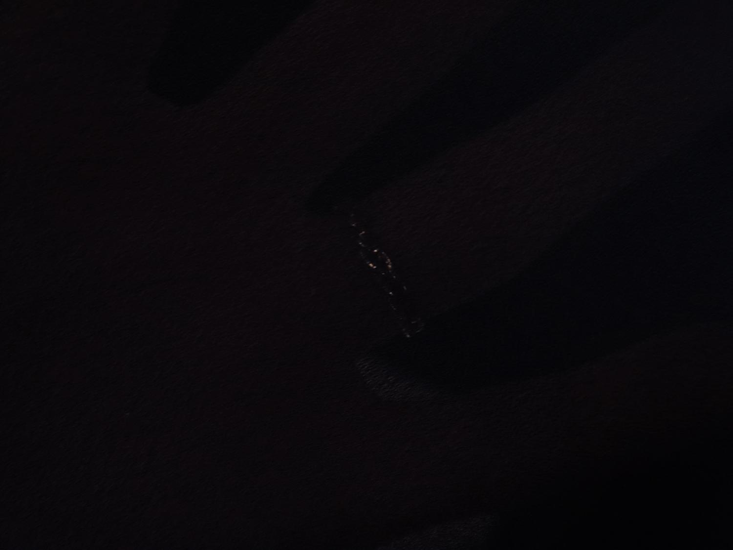 Polyester Double Georgette in Midnight Navy