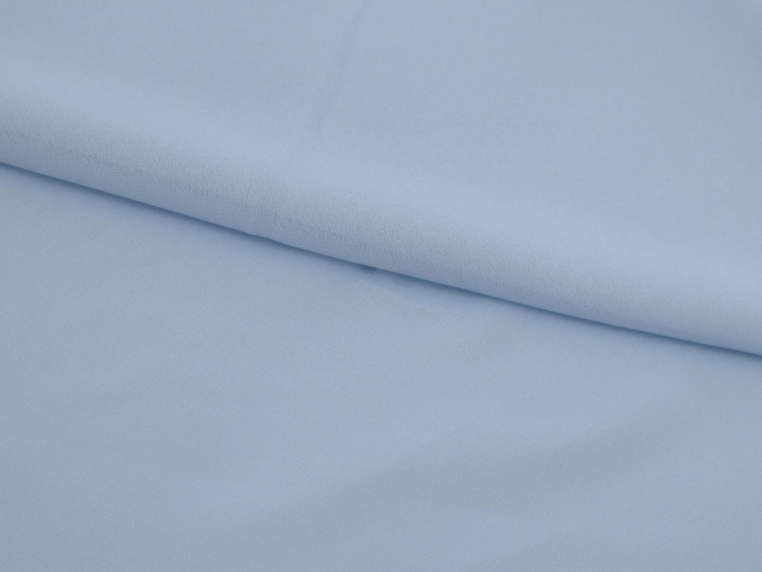 Polyester Double Georgette in Baby Blue
