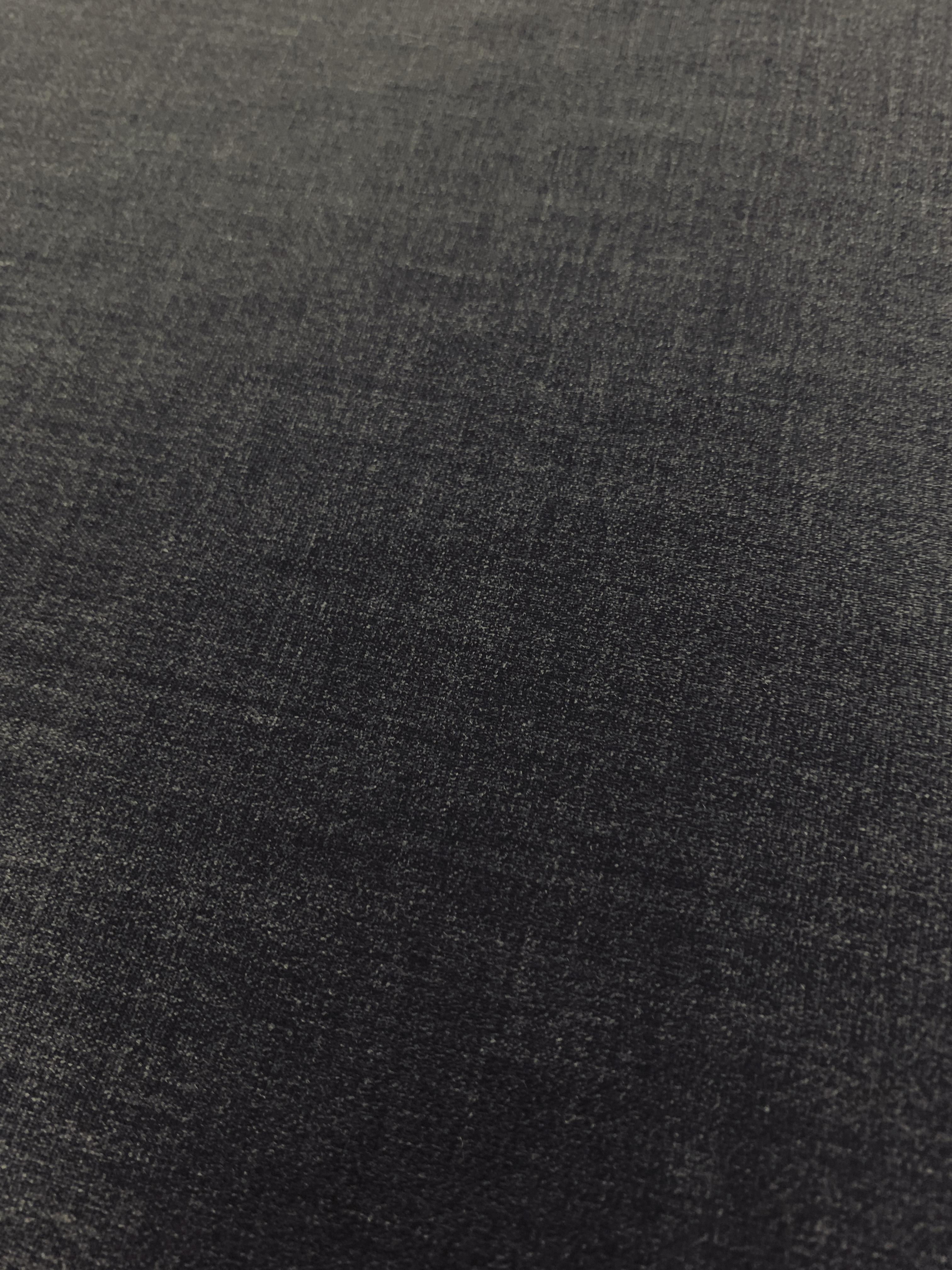 Italian Lacquered Virgin Wool Heather Charcoal Grey