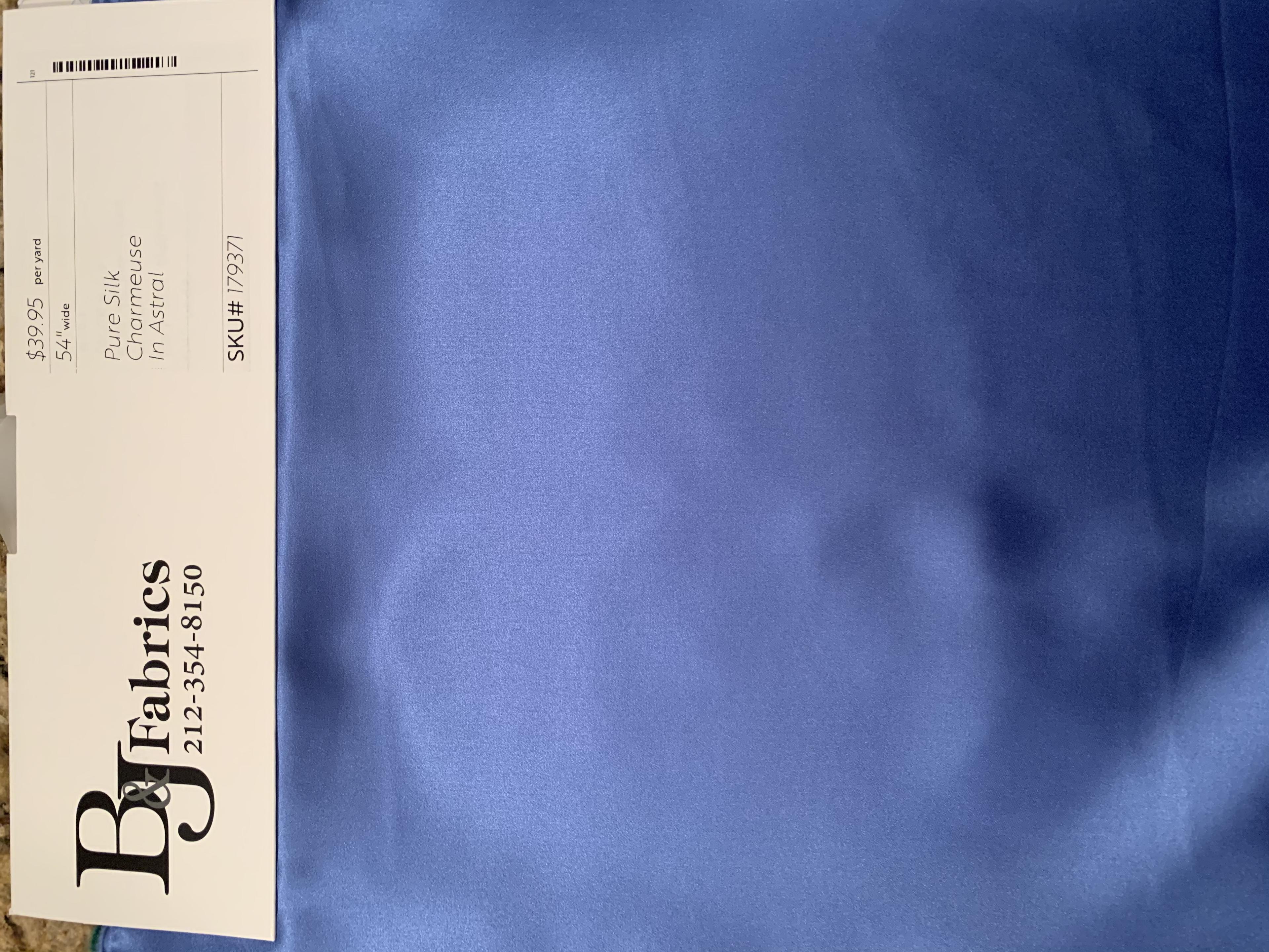 Pure Silk Charmeuse In Astral (19 momme)