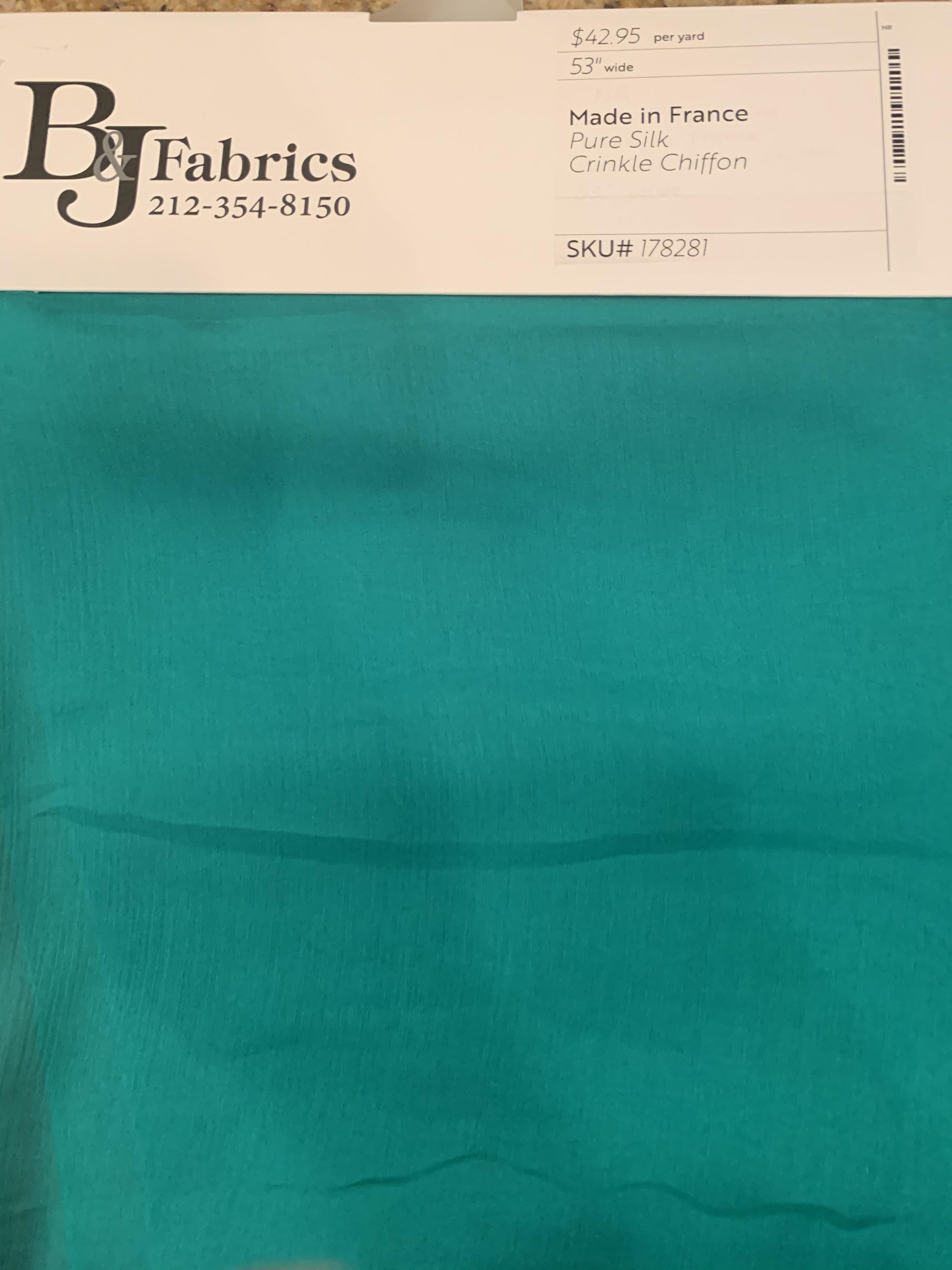 SILK CRINKLE CHIFFON - EUROPEAN