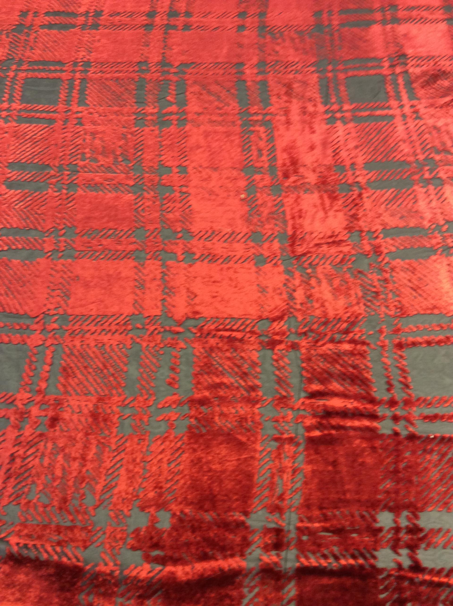 Silk Rayon Burn-Out Velvet