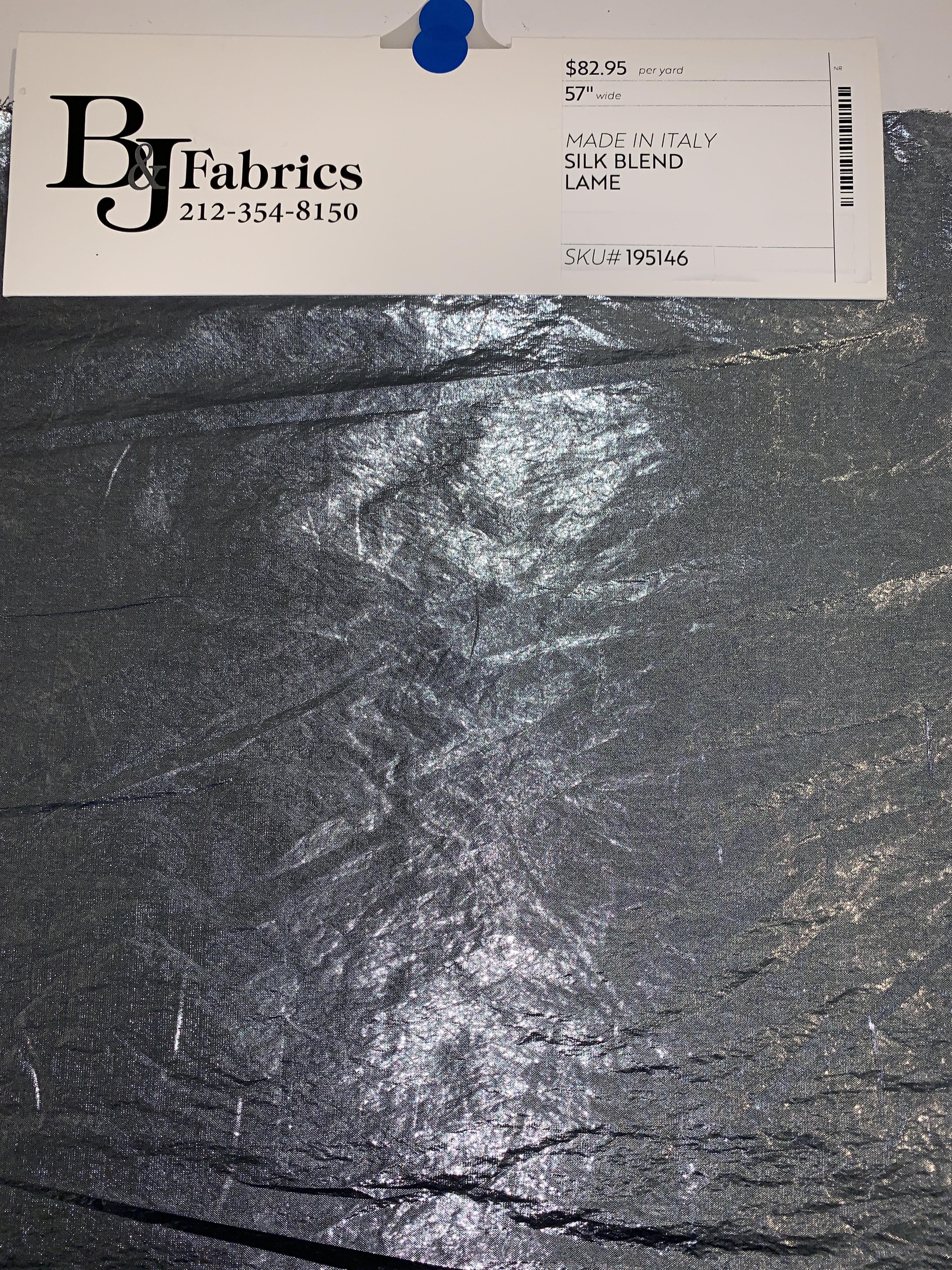 MADE IN ITALY SILK BLEND LAME