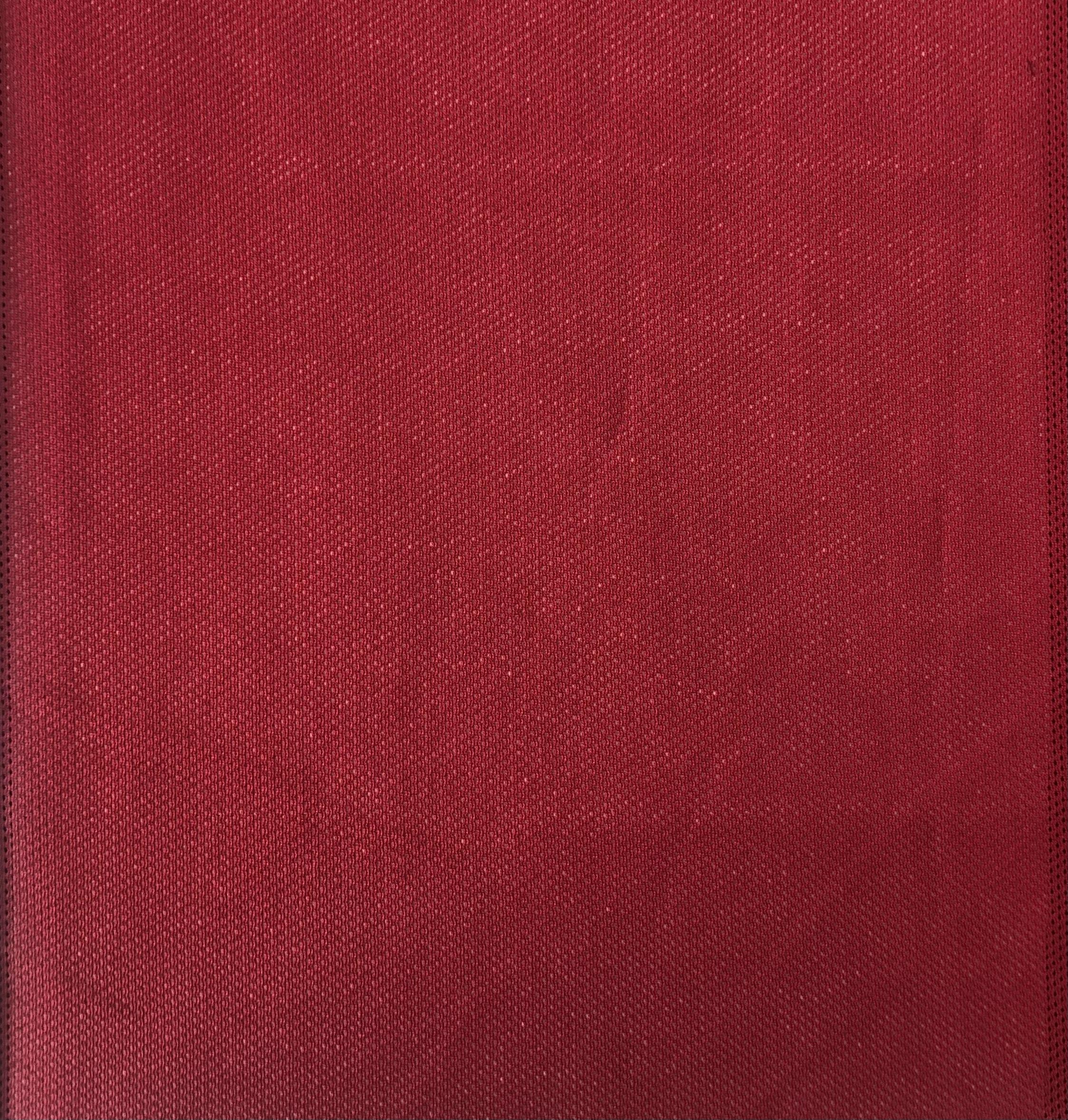 Knit Mesh in Brick Red