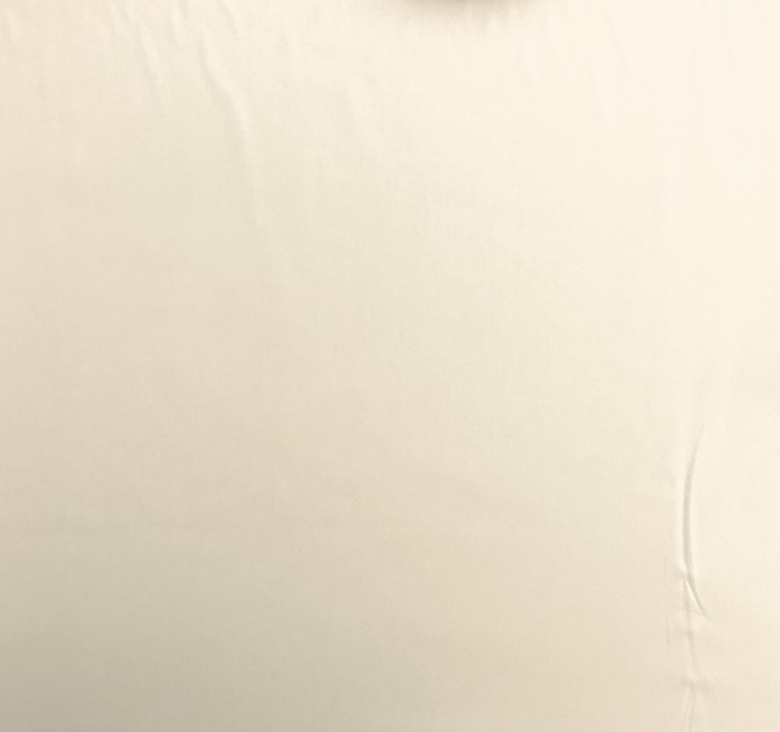 Stretch Cotton Broadcloth in Eggshell