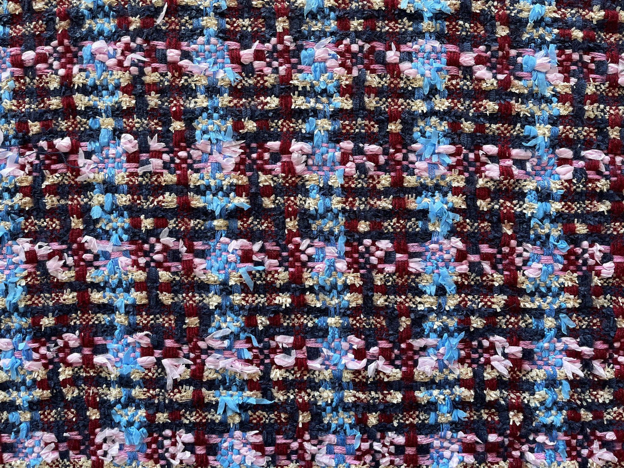 Italian Couture Tweed in Bright Autumn