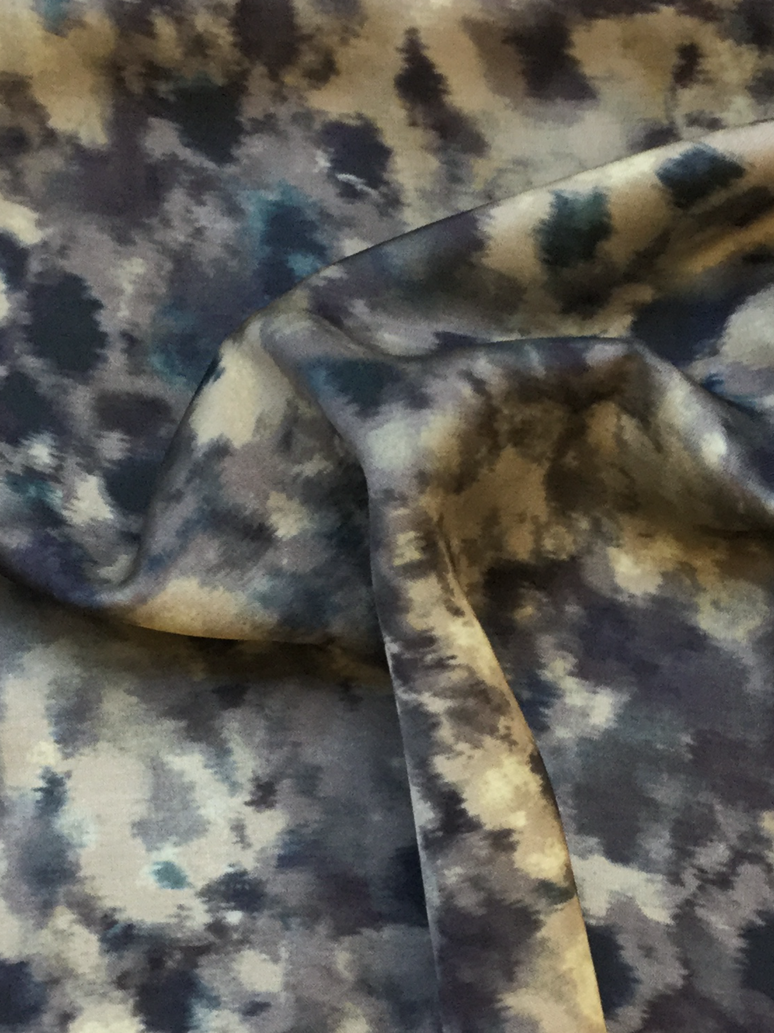 Printed Polyester Charmeuse