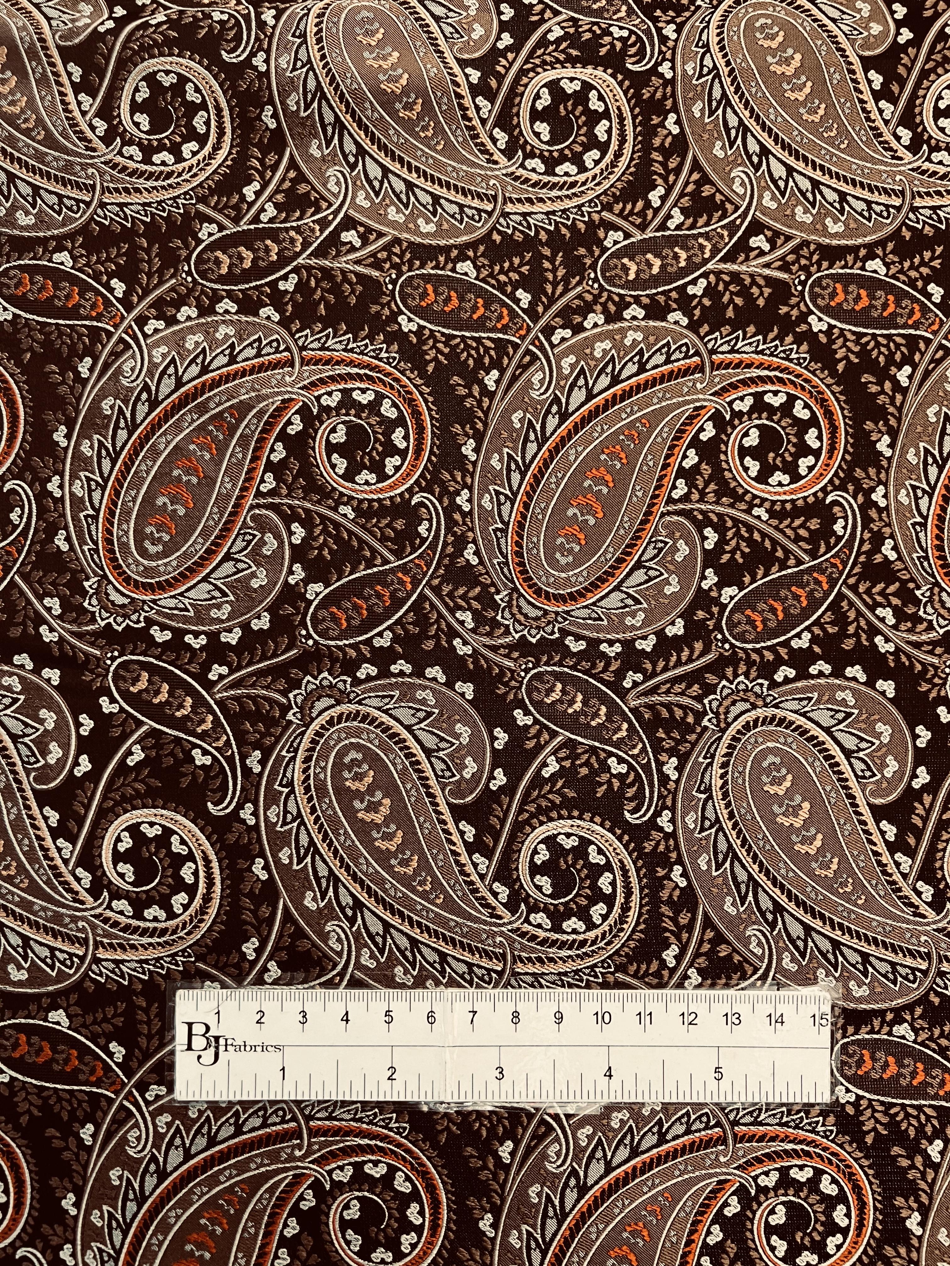 MADE IN ITALY 100% SILK BROCADE