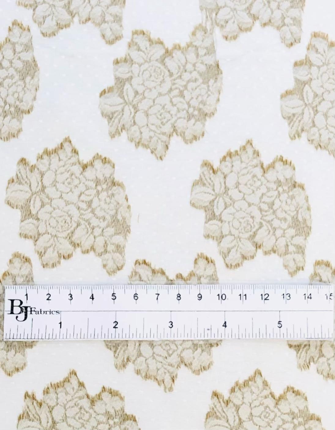 Pure Silk Fil Coupe Floral