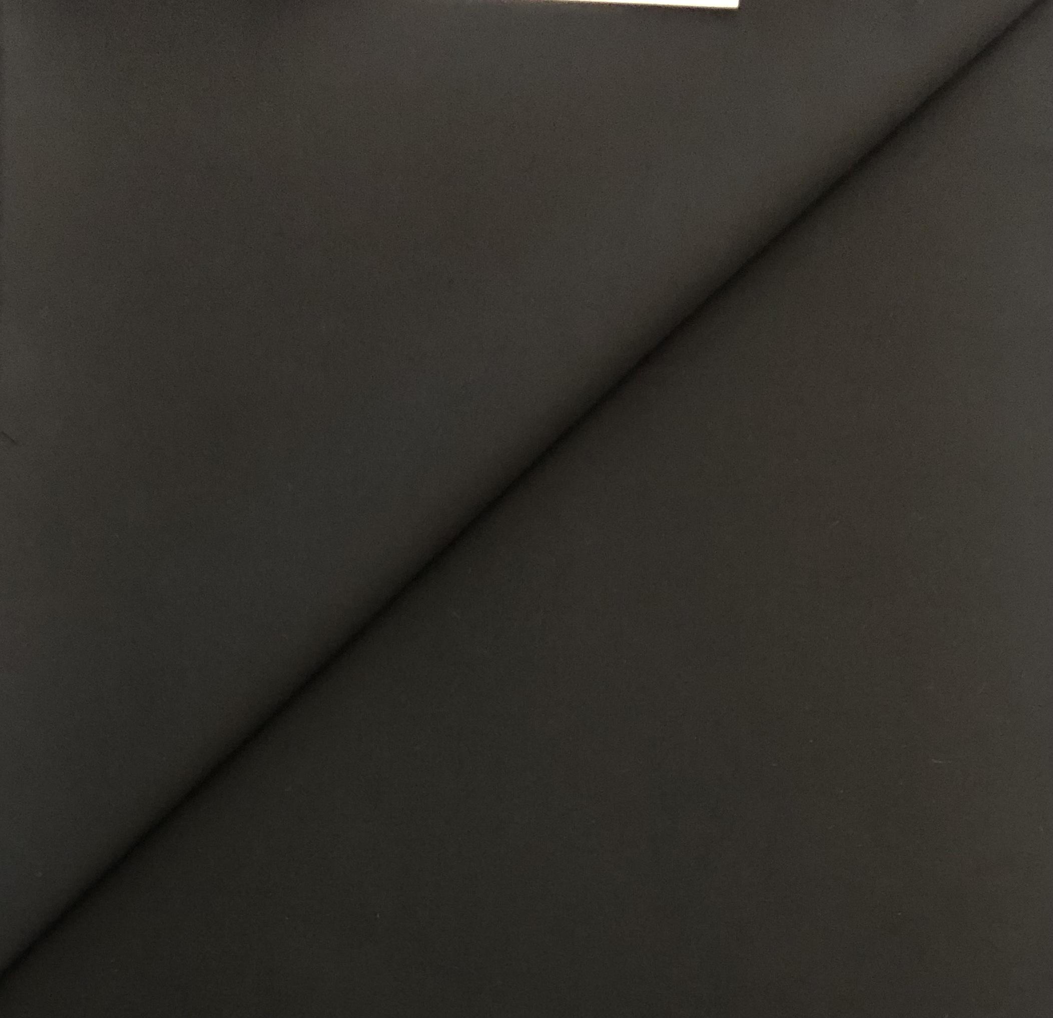 Cotton Nylon Spandex Suiting in Black