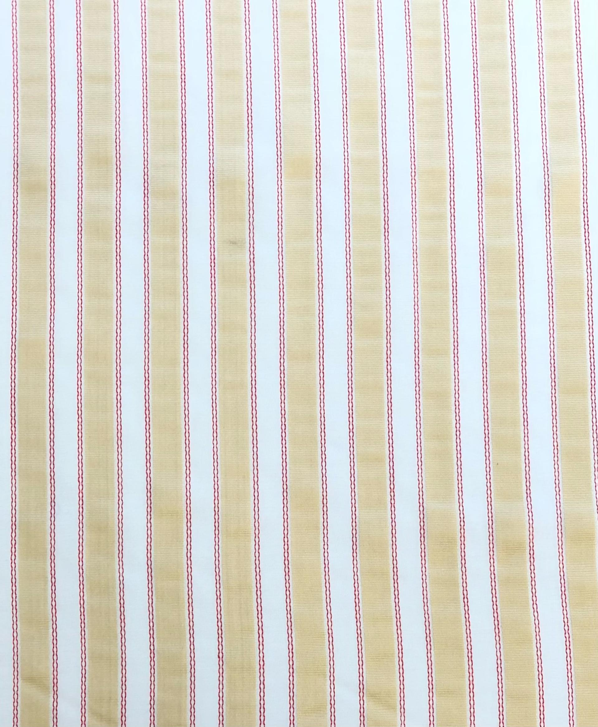 Silk Blend Satin Stripe