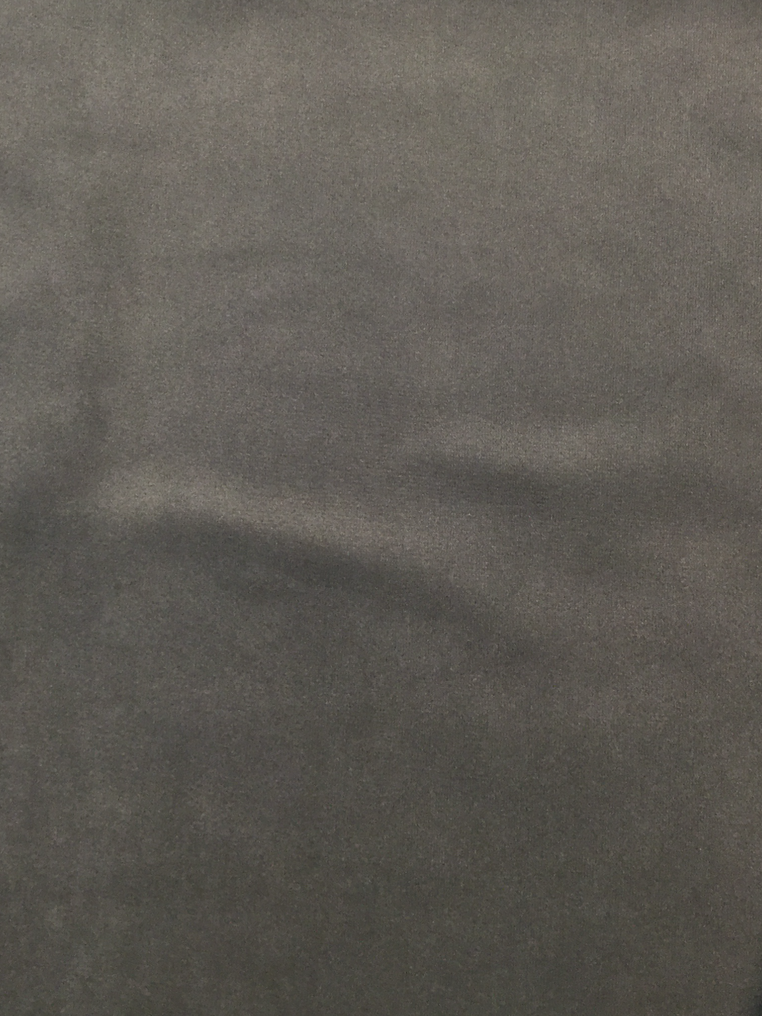 Polyester Upholstery Velvet in Grey