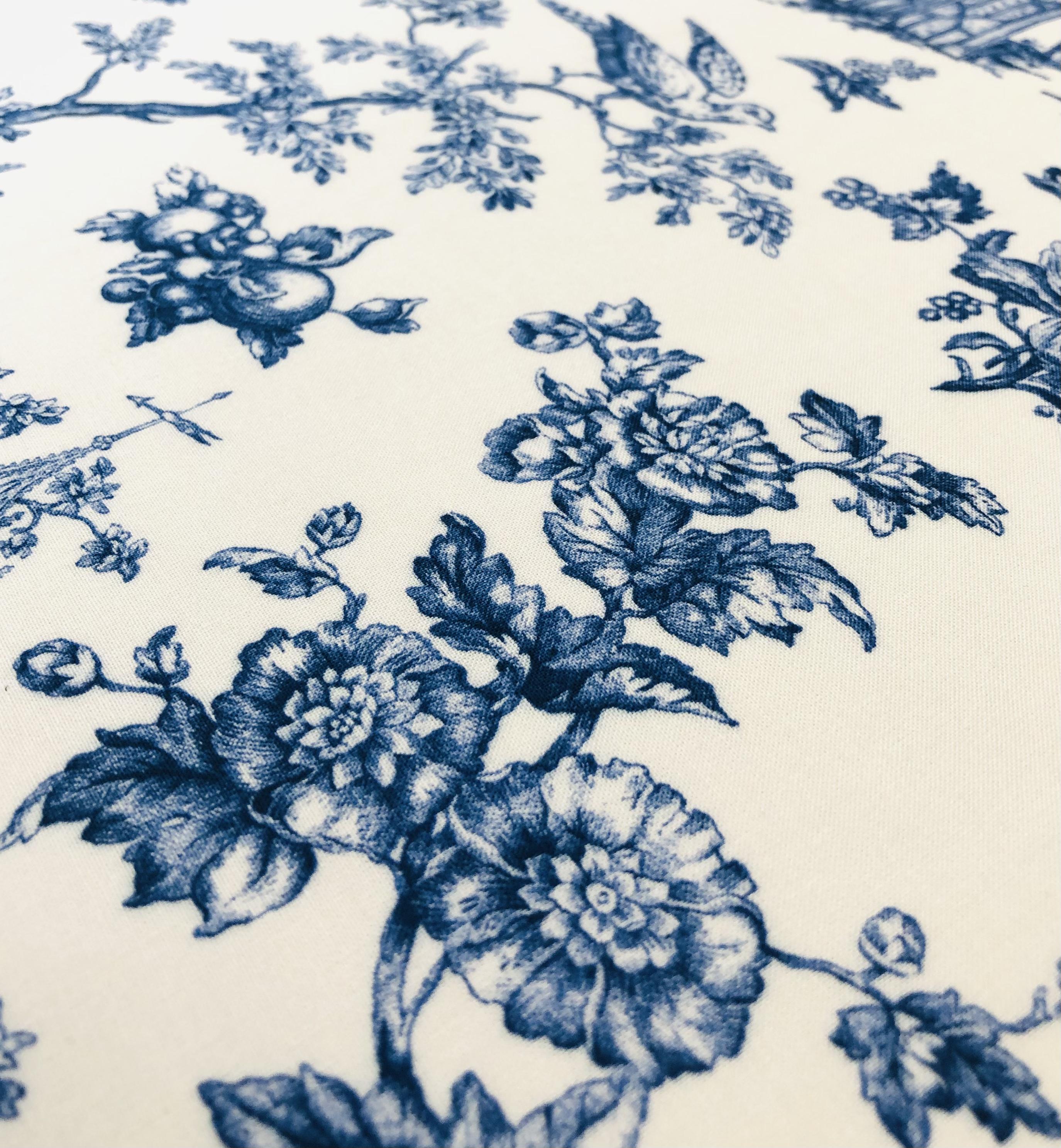 Rayon Challis Toile Print