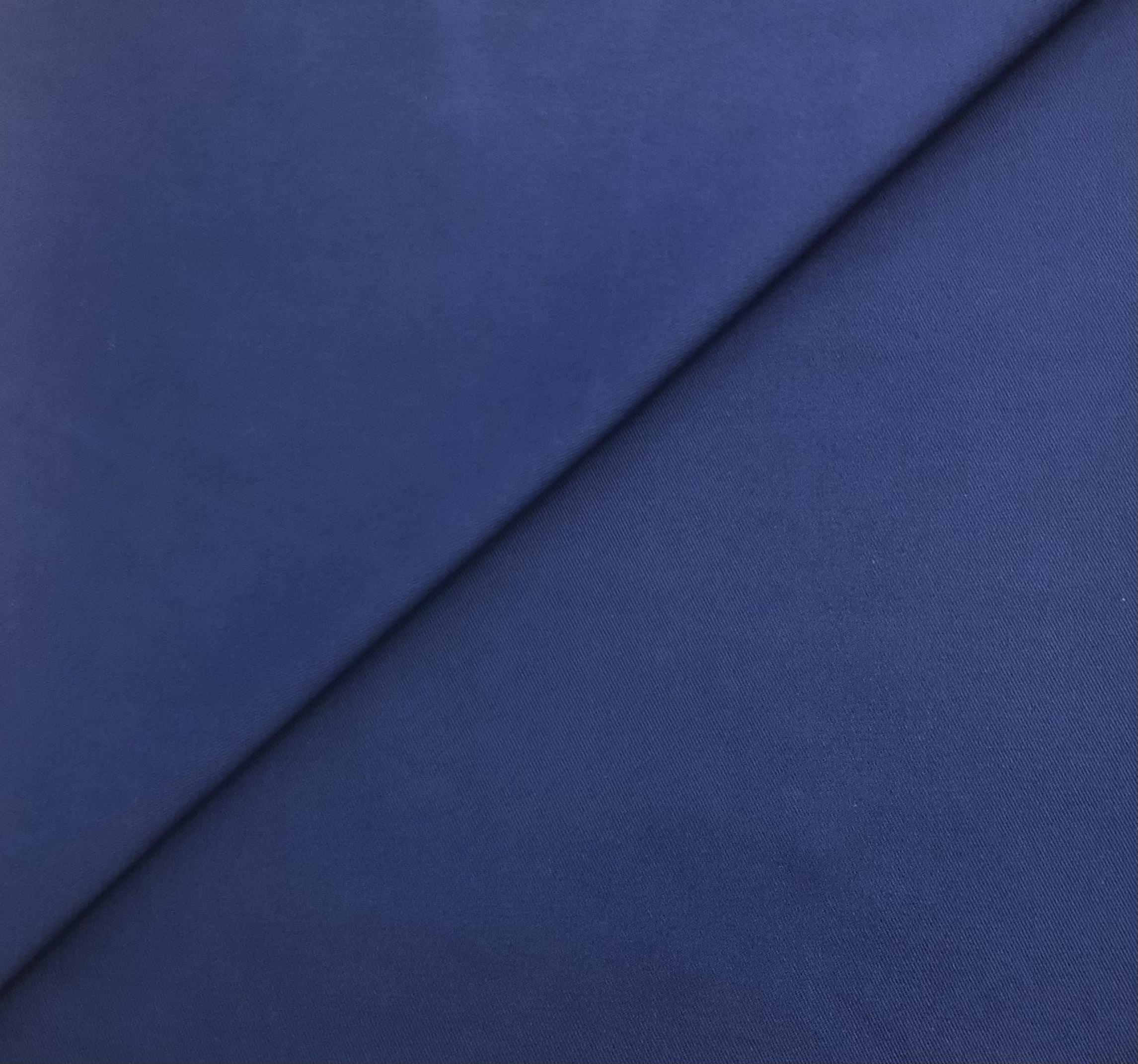 Stretch Cotton Chino Twill in Royal