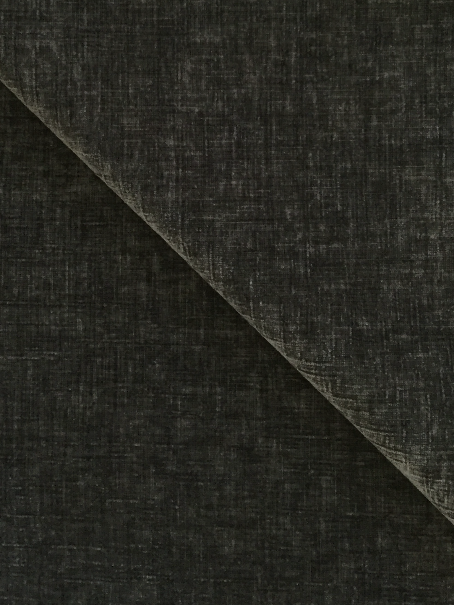 Polyester Upholstery Chenille in Cindersmoke