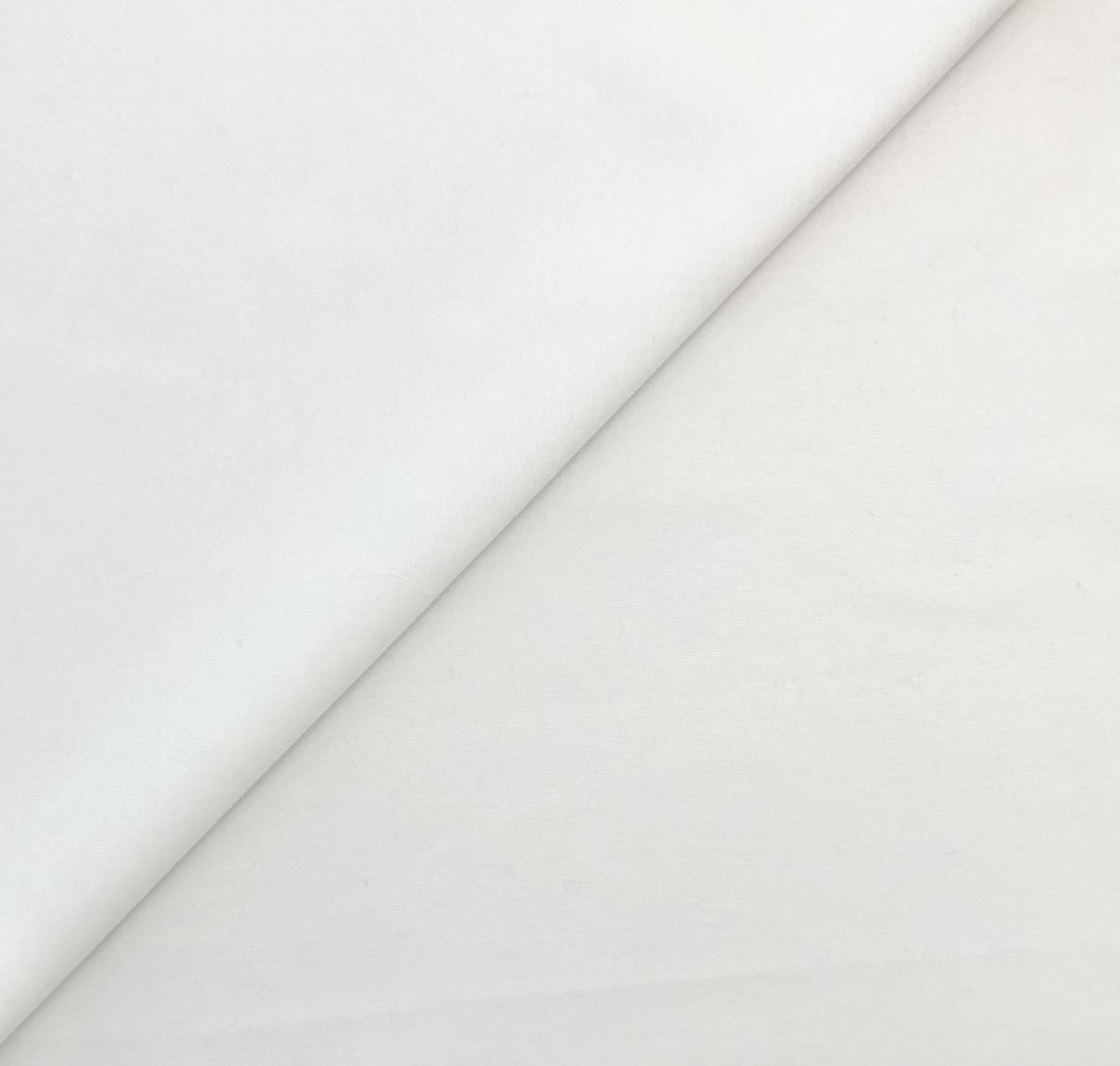 Heavy Stretch Ponte in White