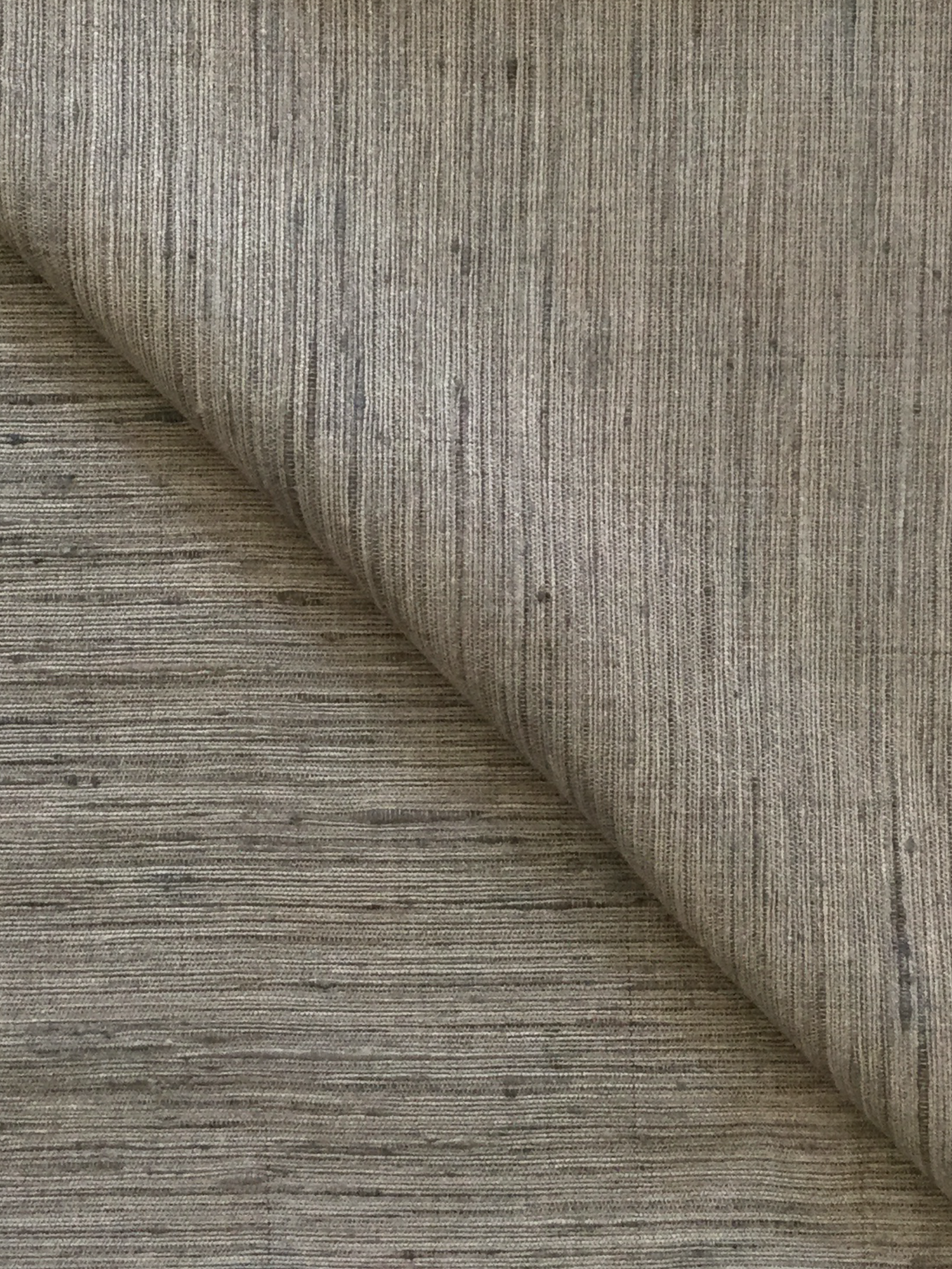 Pure Polyester Tussah in Shell Pink