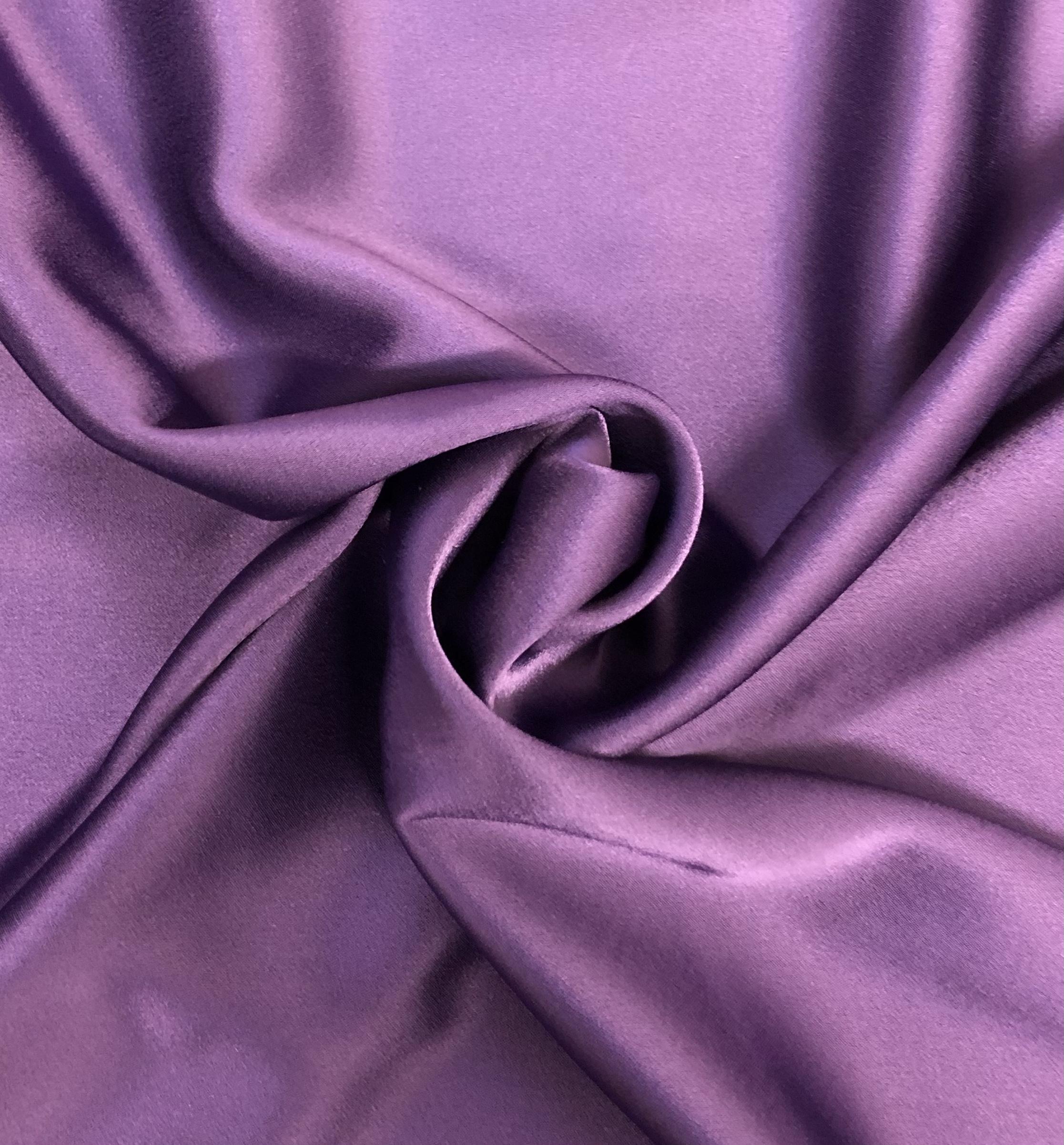 Triacetate Blend Double Face Stretch Charmeuse