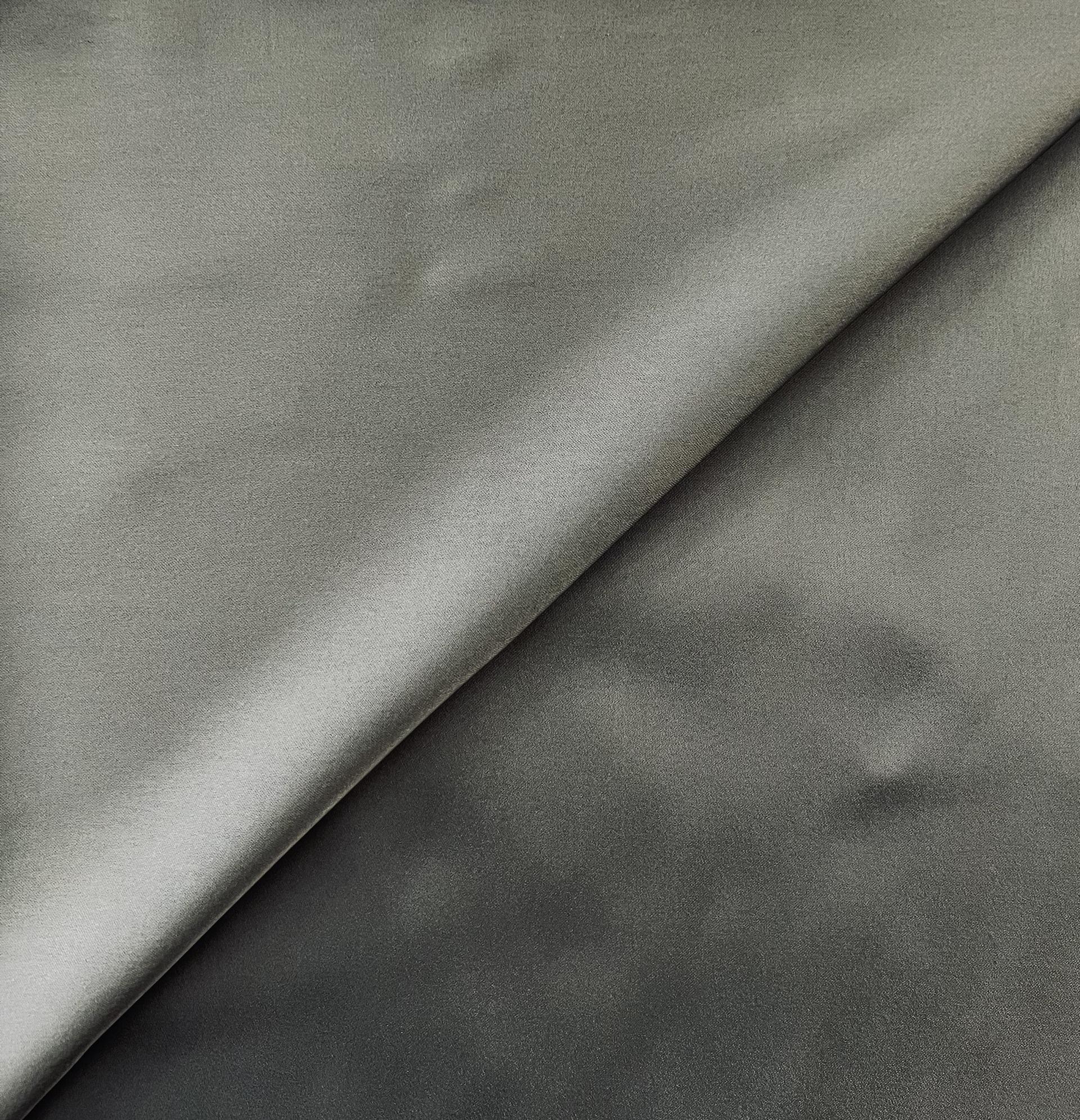 Calvin Klein Stretch Charmeuse In Granite Grey