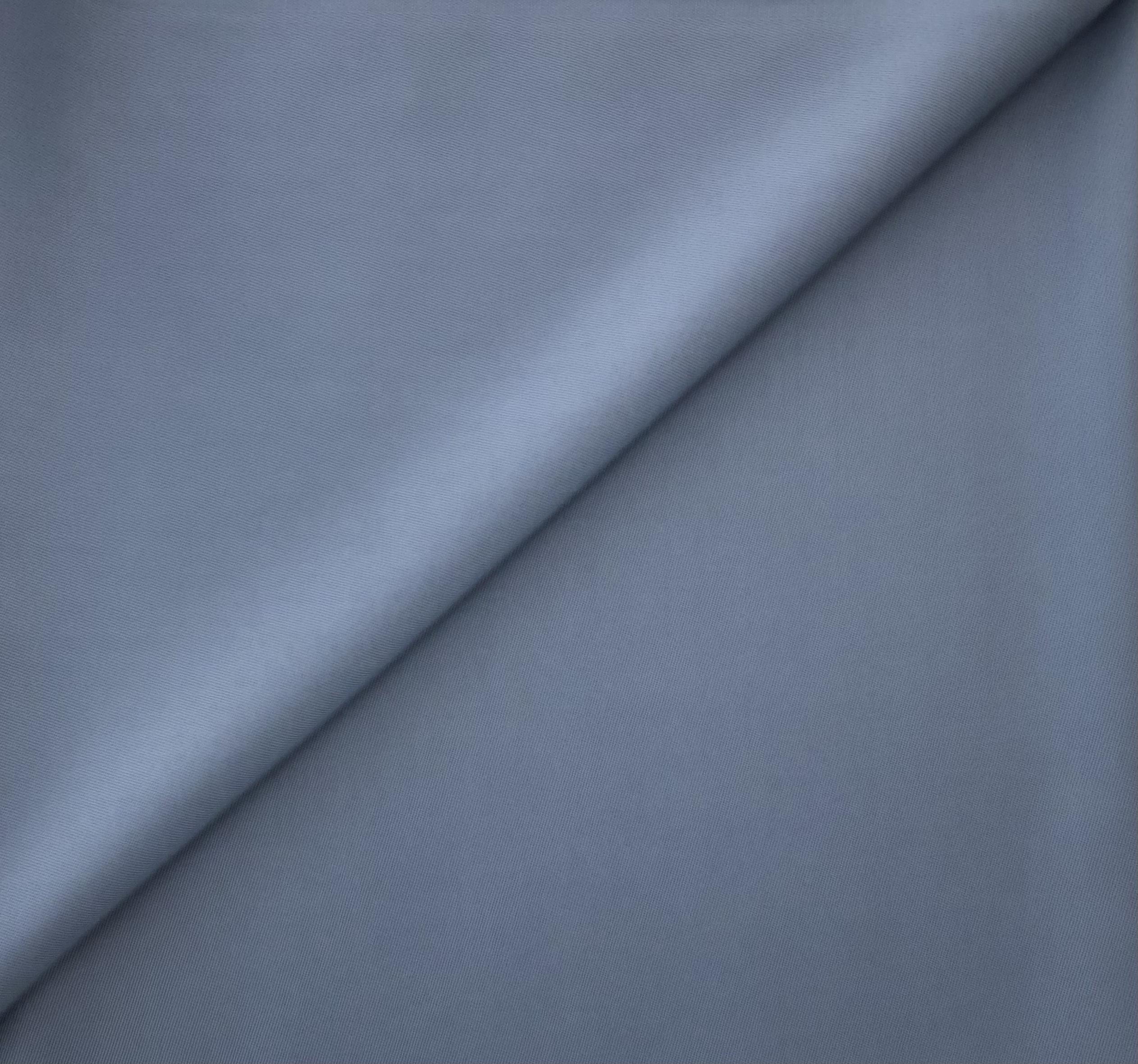 Italian Wool Twill in Cool Slate Blue