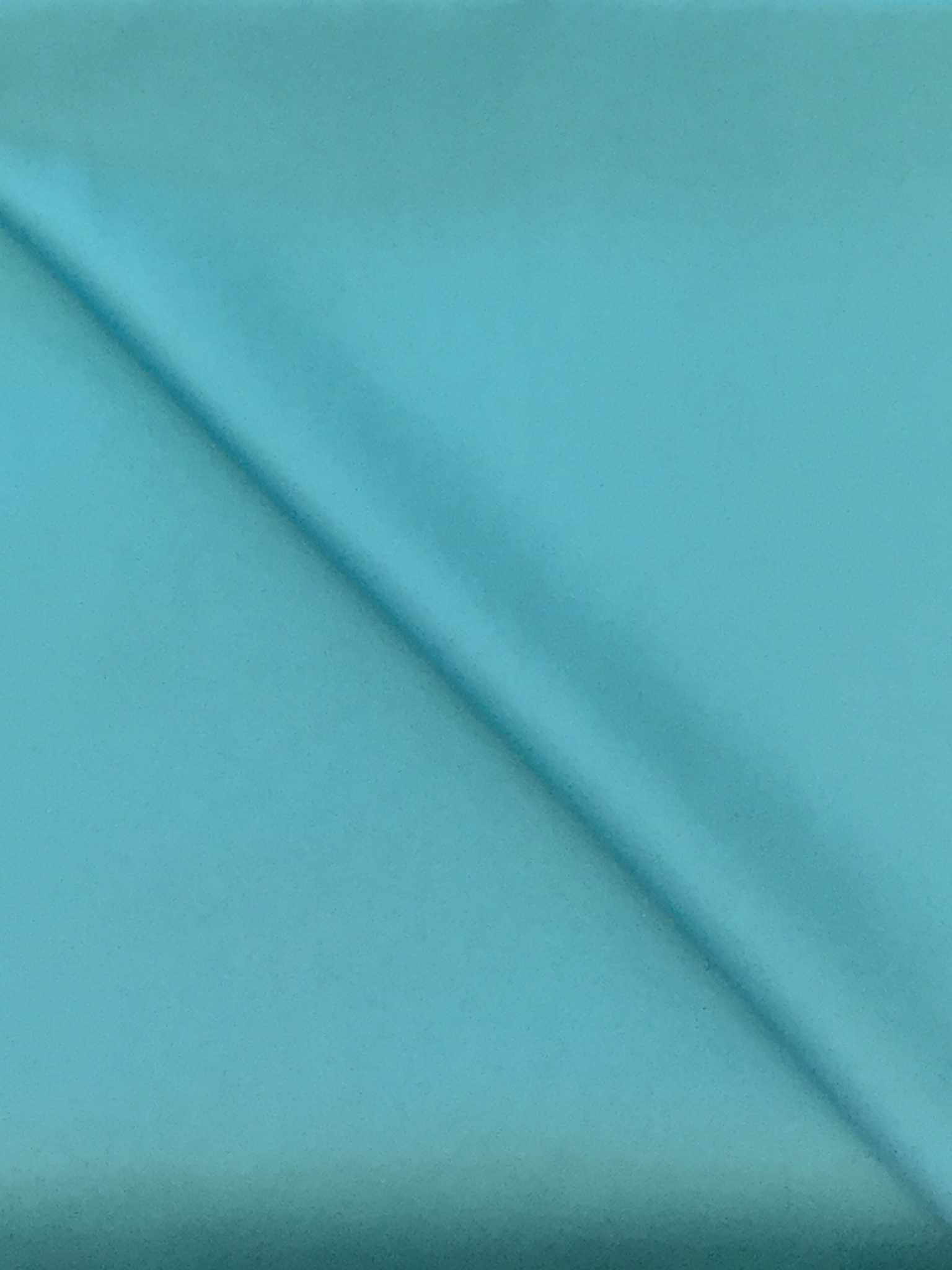 Stretch Polyester Satin in Aquamarine