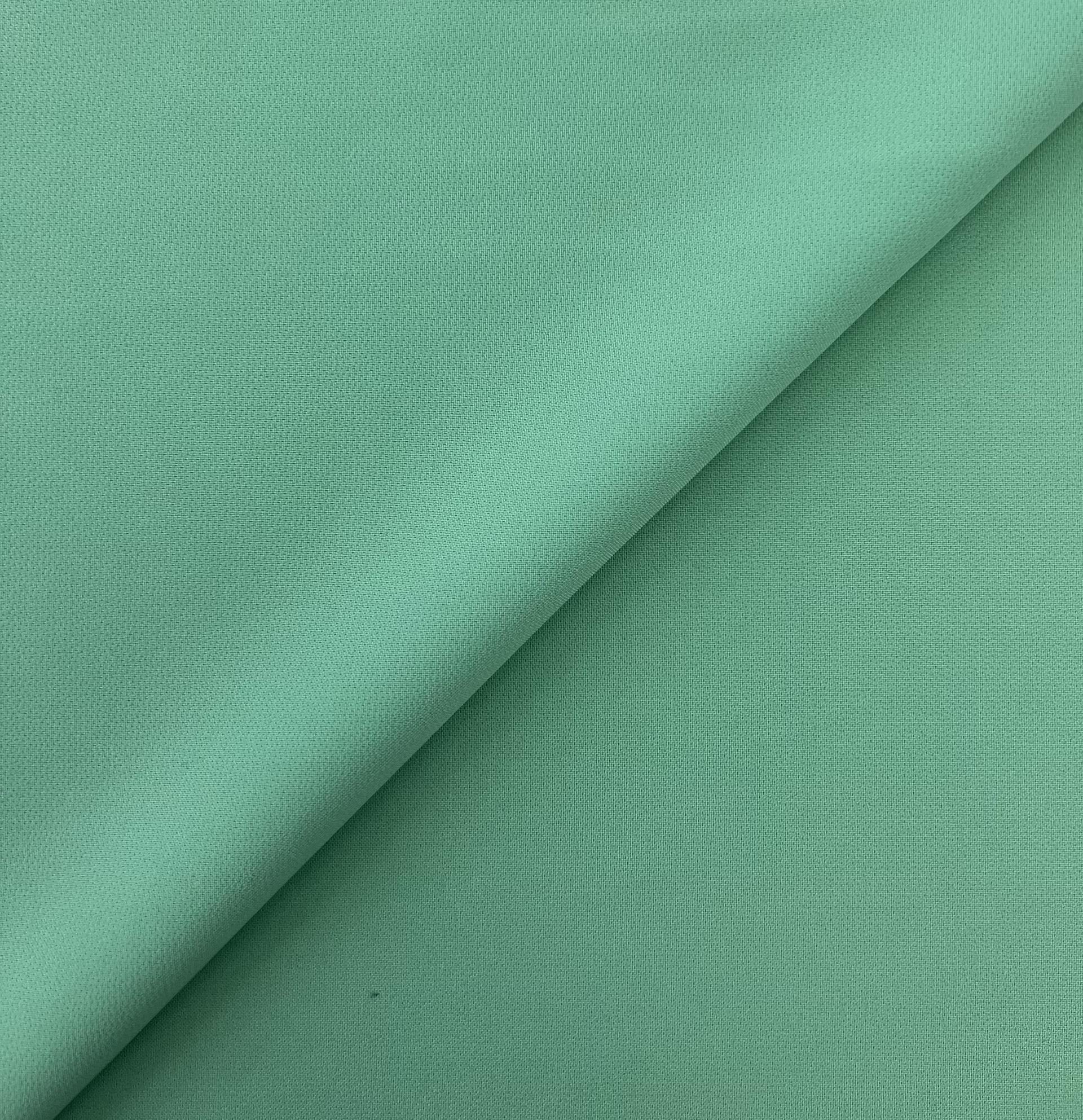 Polyester Stretch Crepe In Mint
