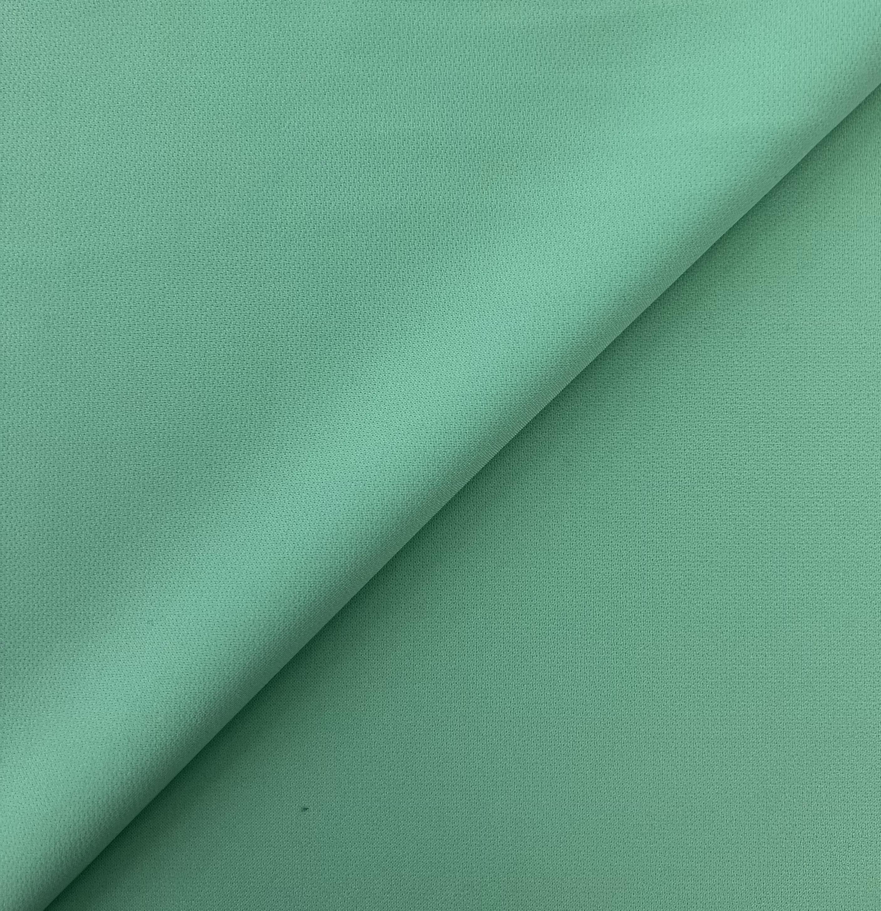 Polyester Stretch Crepe In Mint