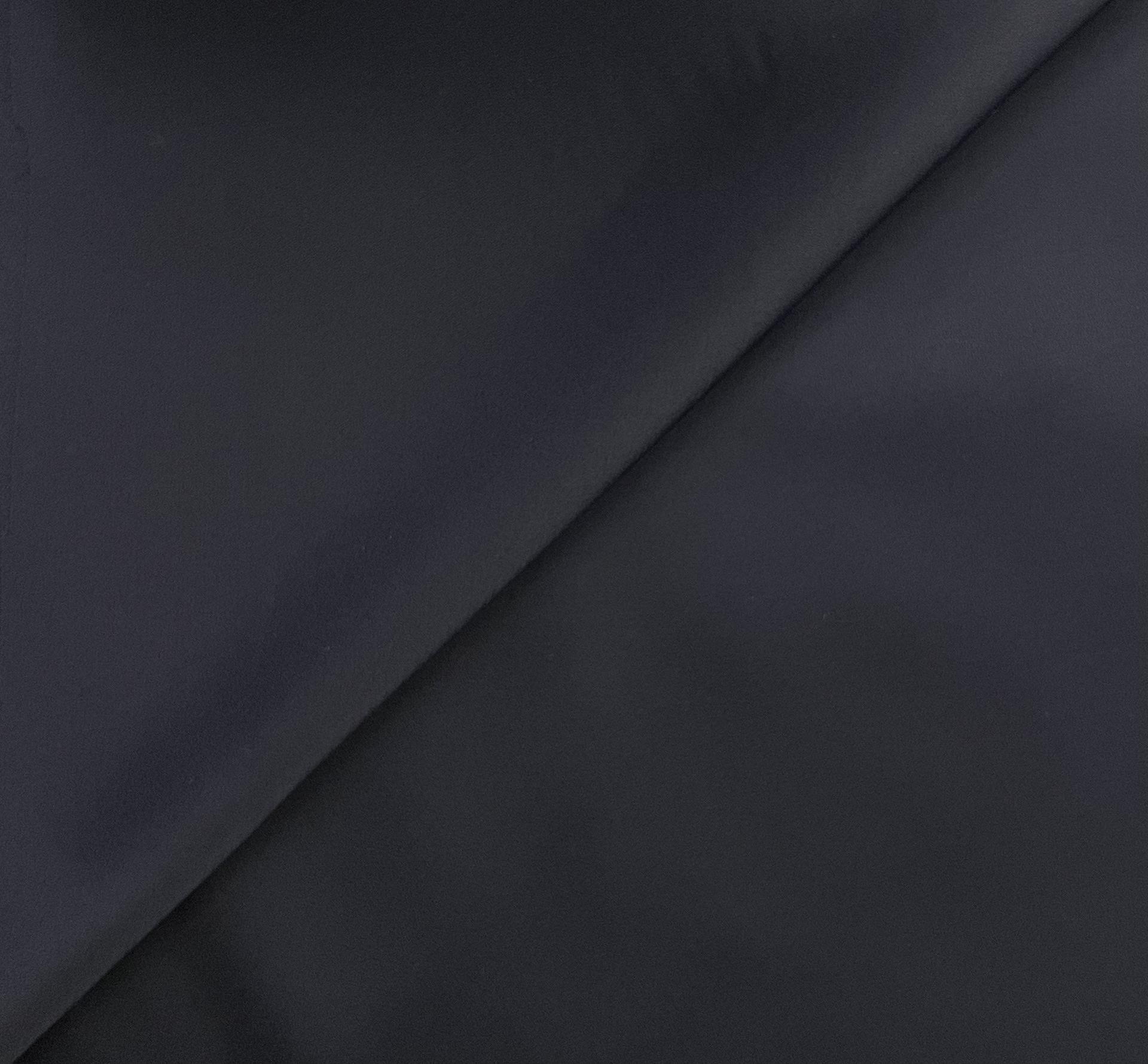 Italian Viscose & Acetate Crepe Satin in Midnight Navy