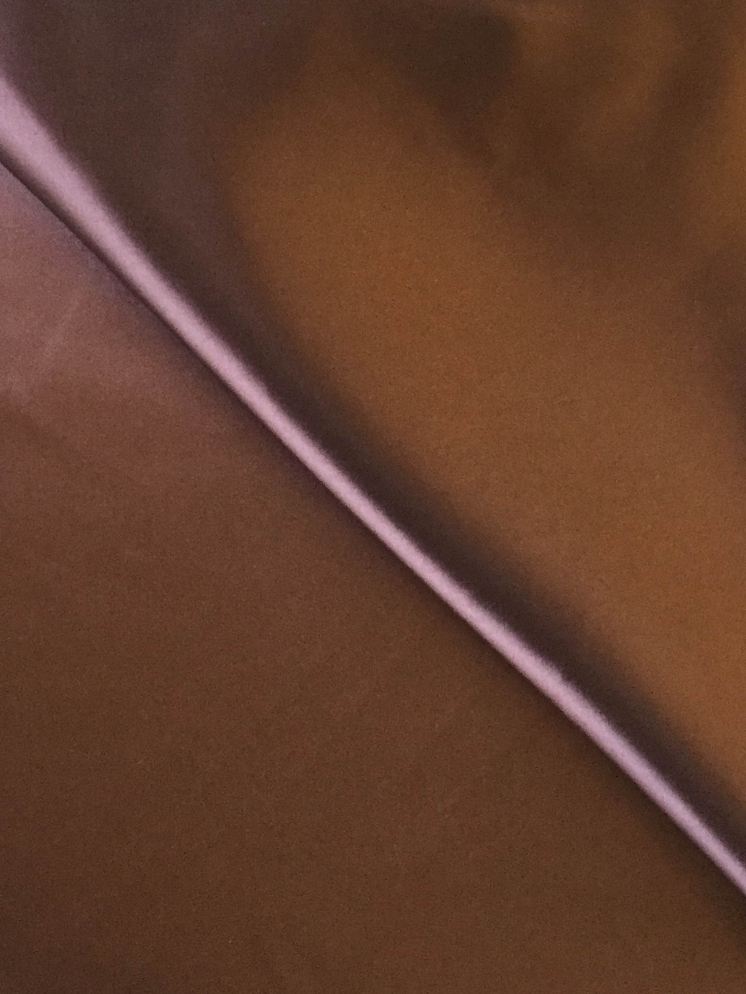 Acetate Bridal Satin in Brown