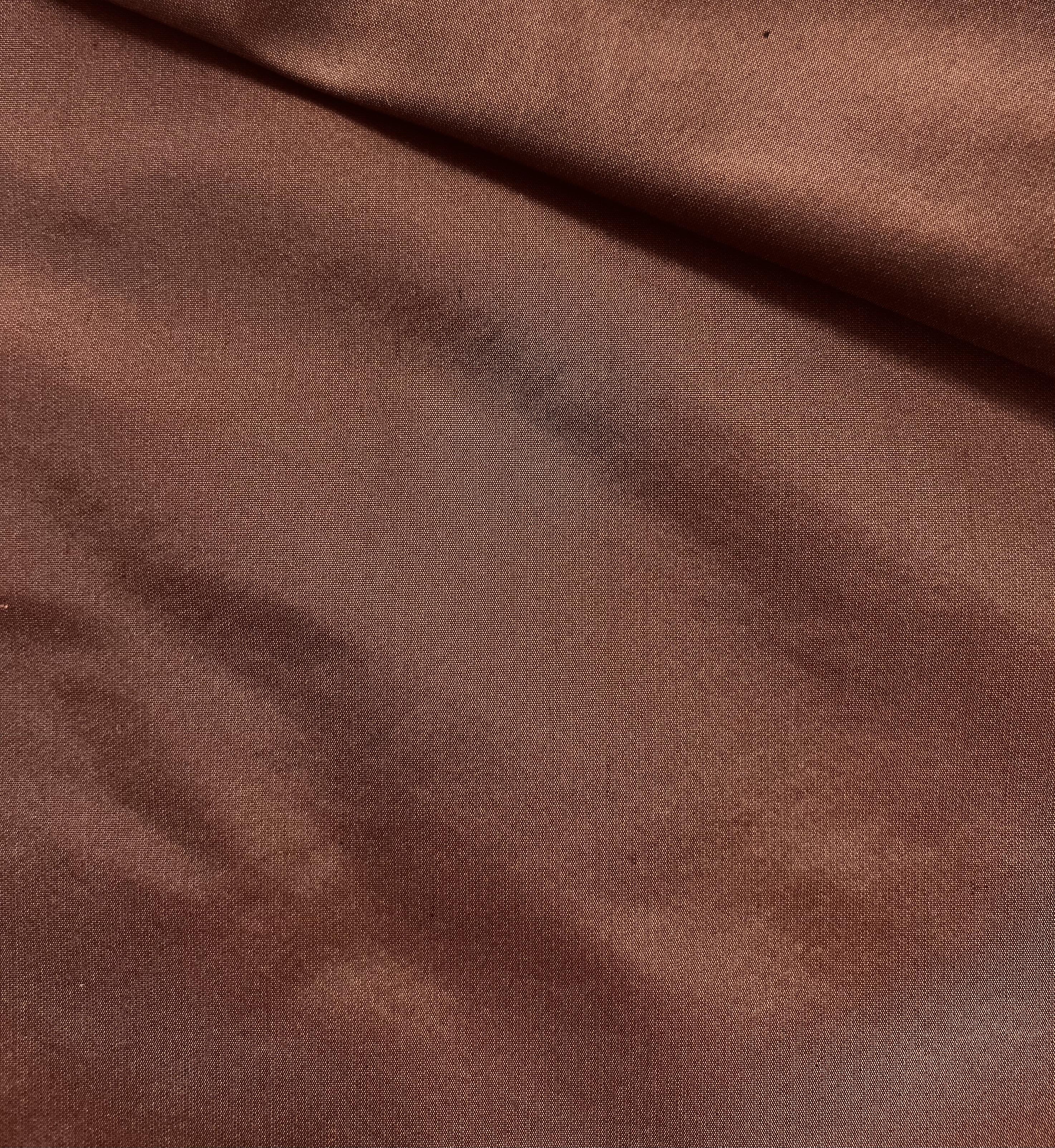 Iridescent Silk Taffeta in Black/Rose