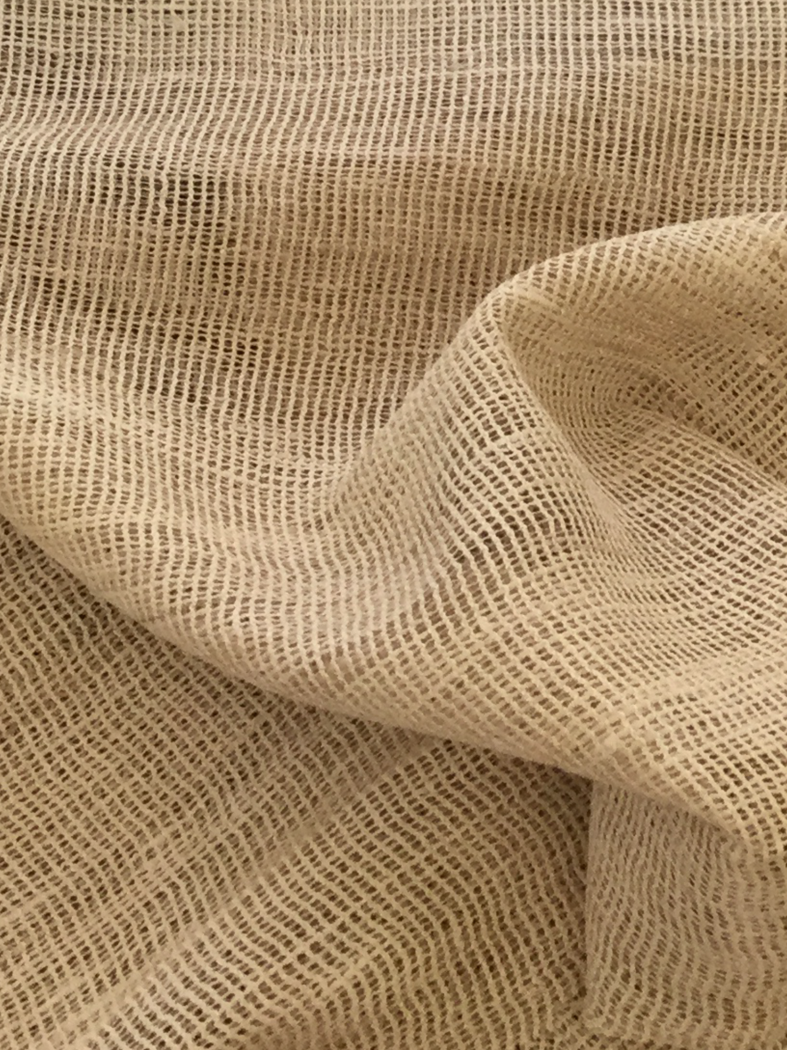 Silk Mesh in oatmeal