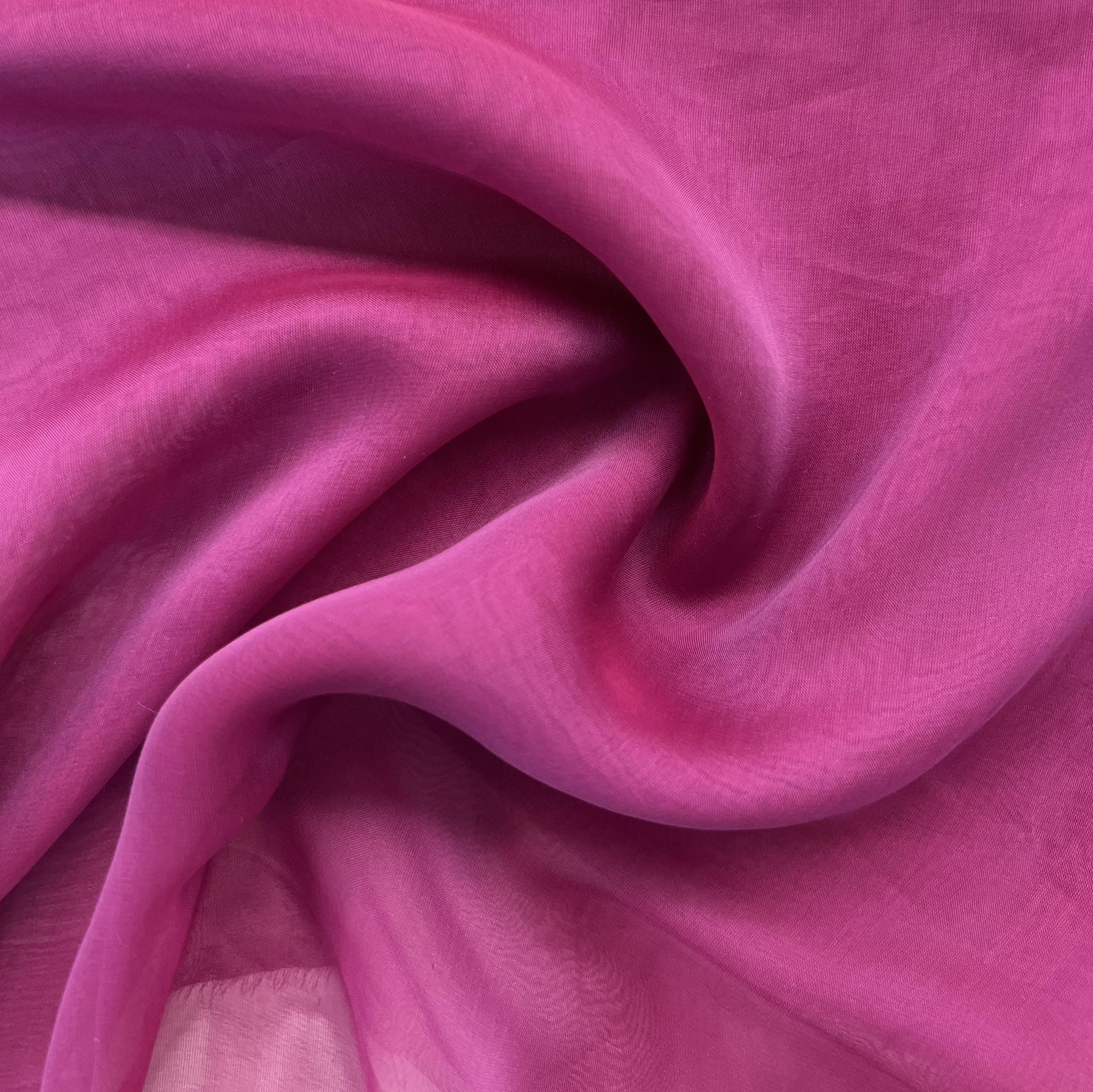 MADE IN ITALY PURE SILK CHIFFON