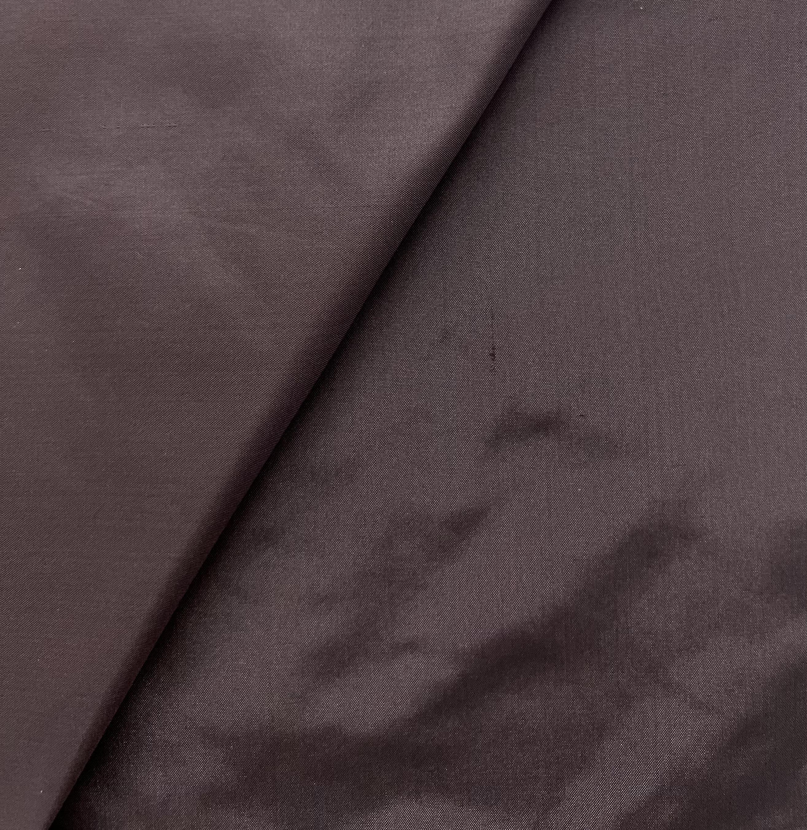 Iridescent Silk Taffeta in Black/Brown