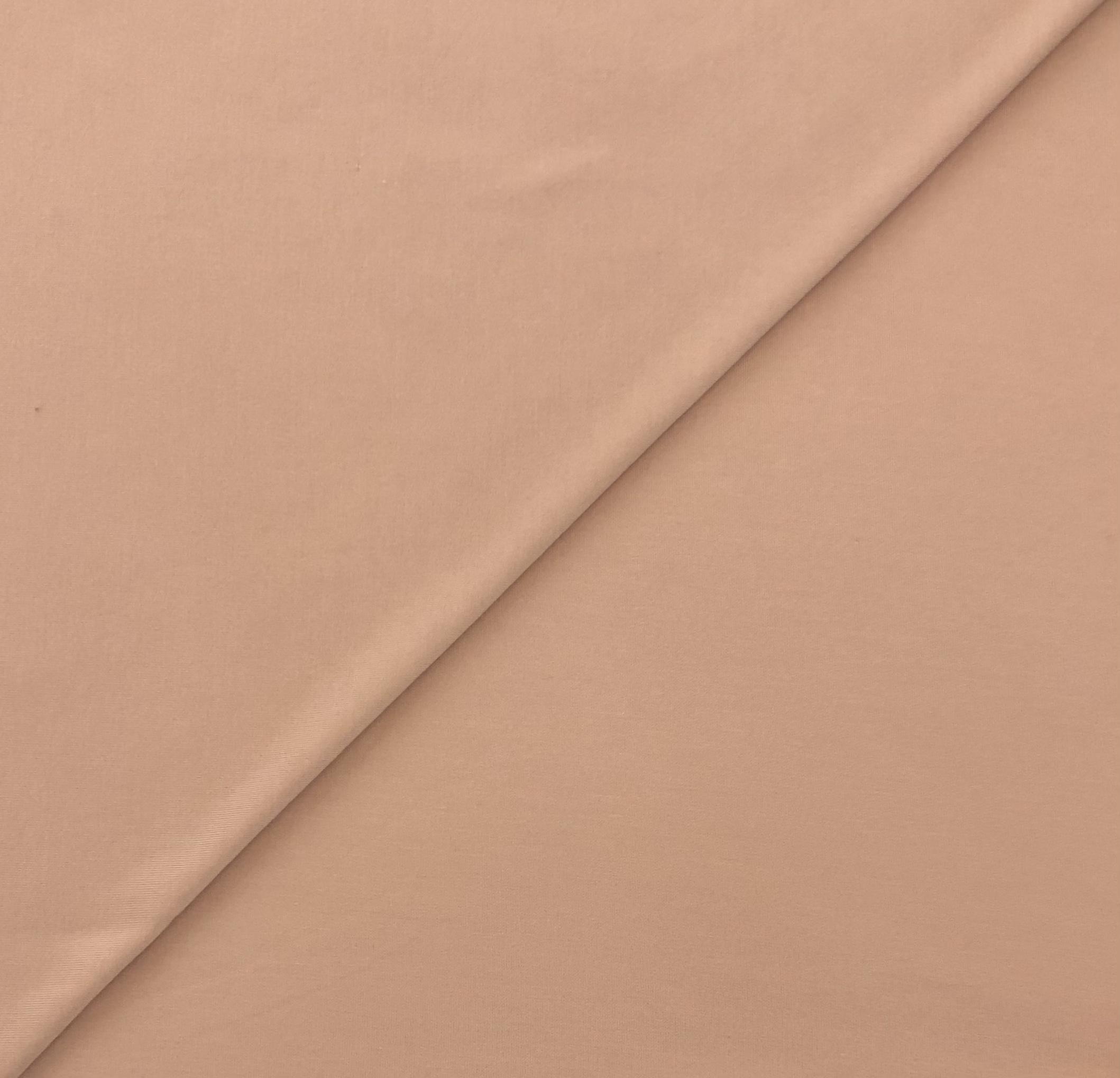 Sustainable Bamboo Spandex Light Sweatshirt Fleece in Light Pink