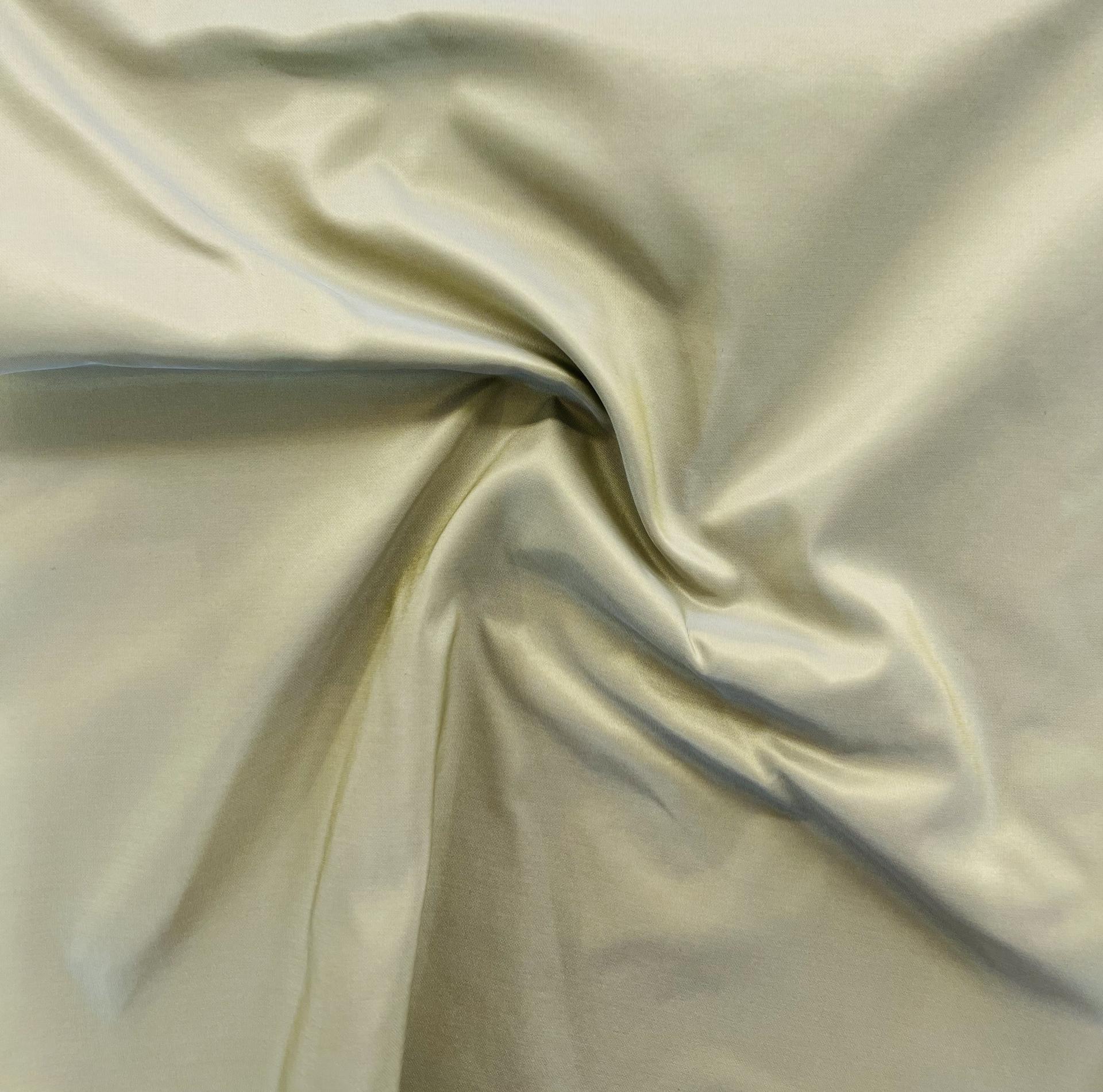 Iridescent Silk Taffeta in Gold/Gray
