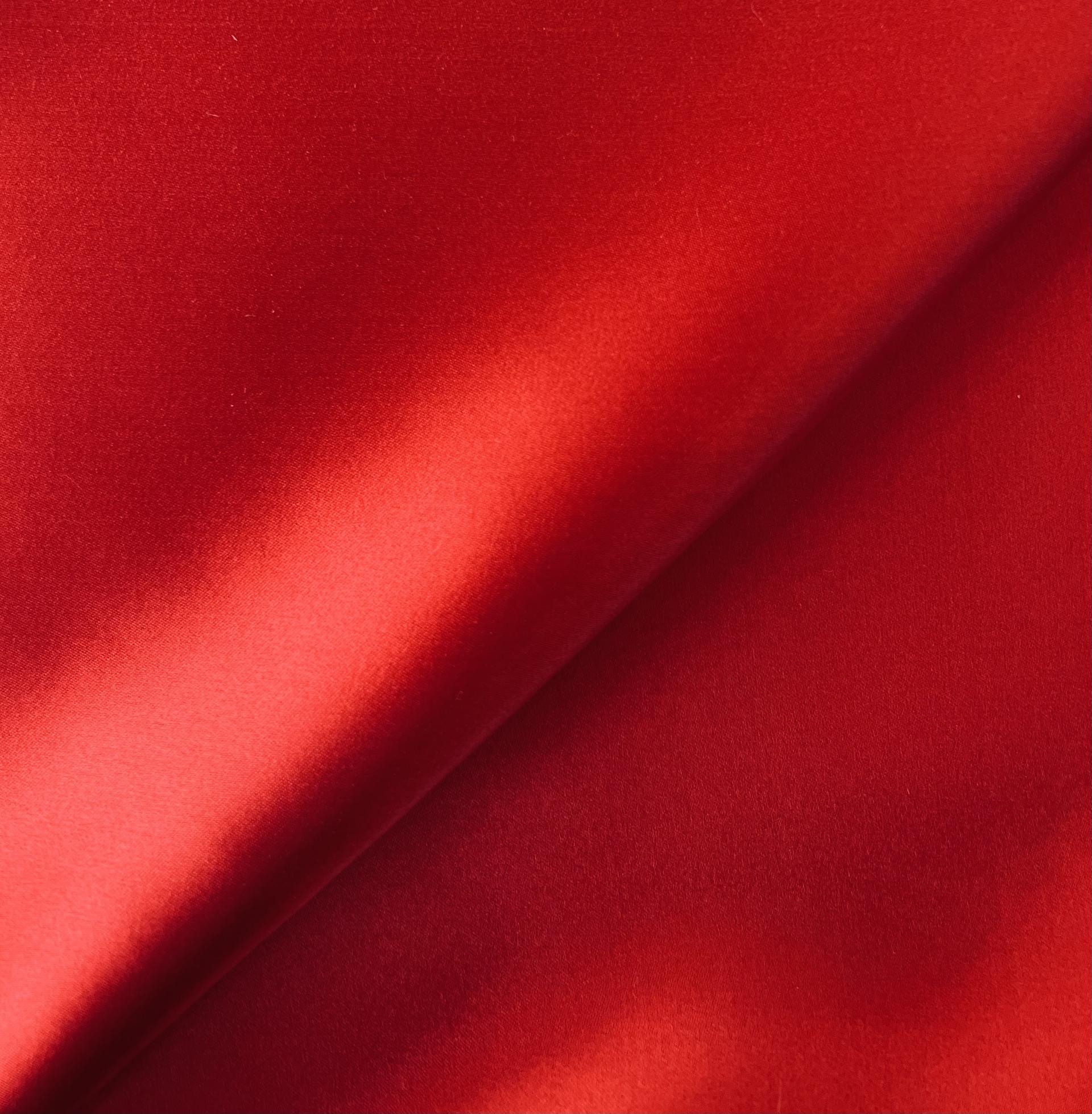 MADE IN ITALY PURE SILK DOUBLE-FACED CHARMEUSE