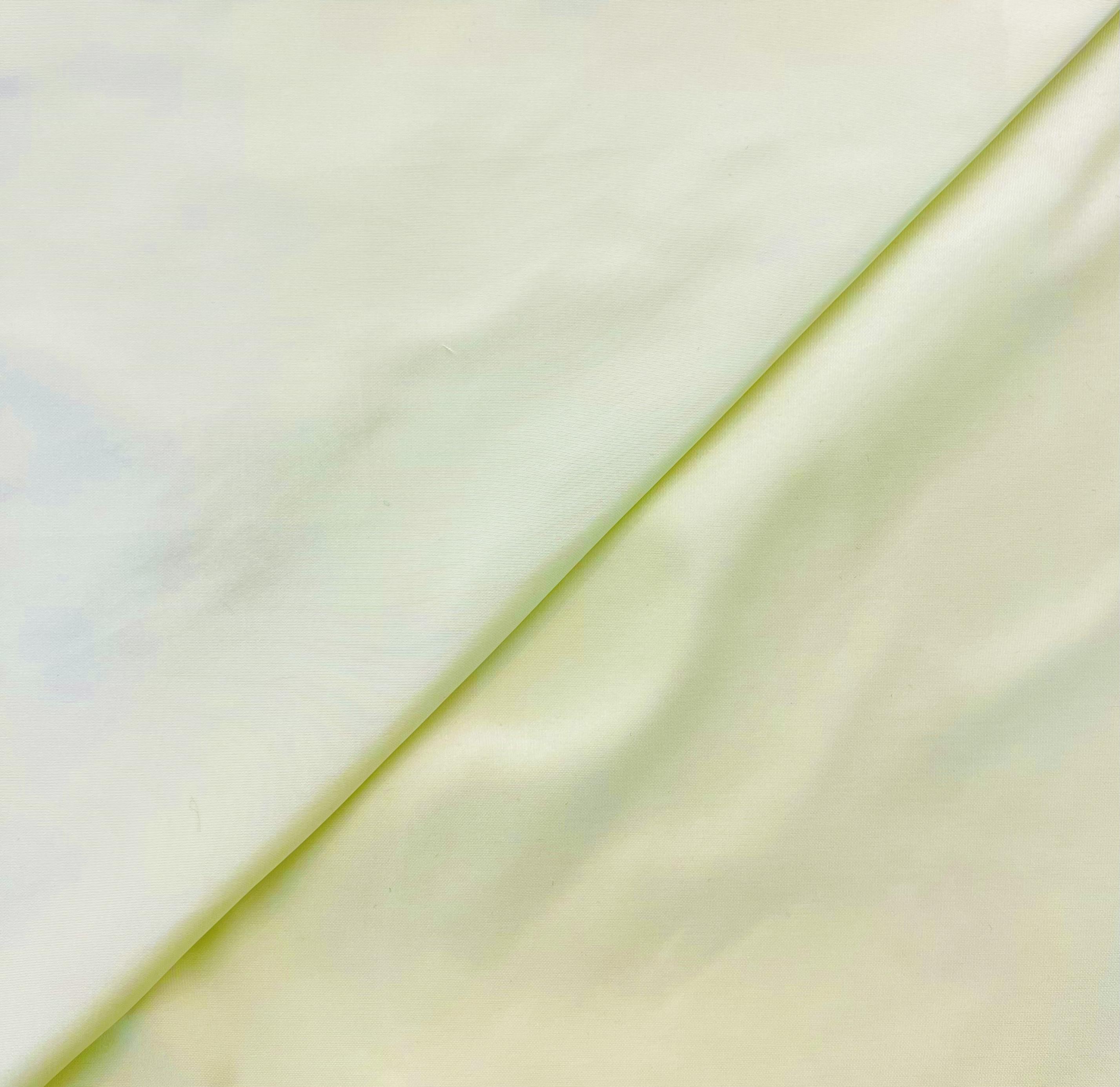 Pure Silk Taffeta in Pale Celadon