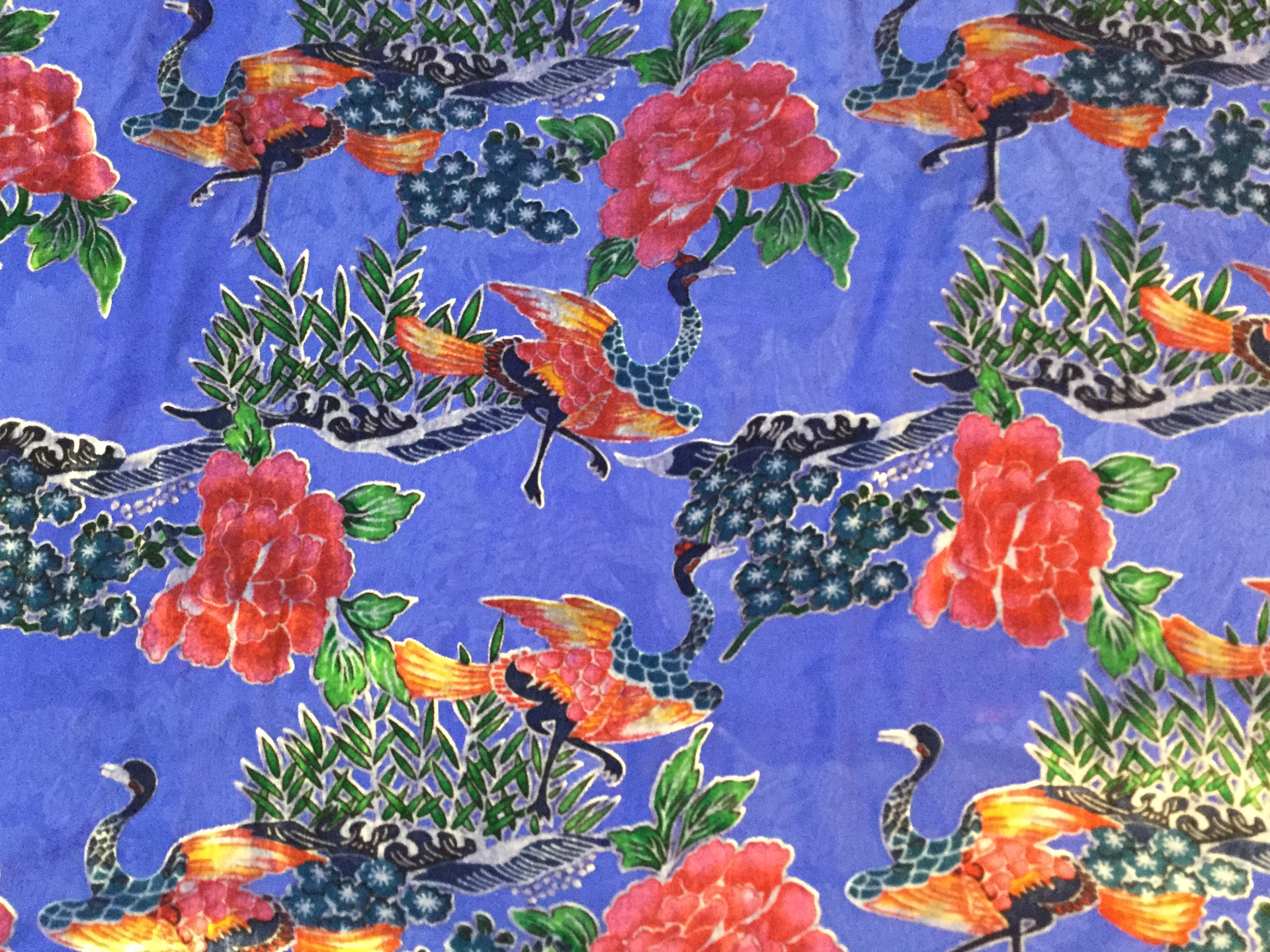 Silk and Rayon Burnout Velvet