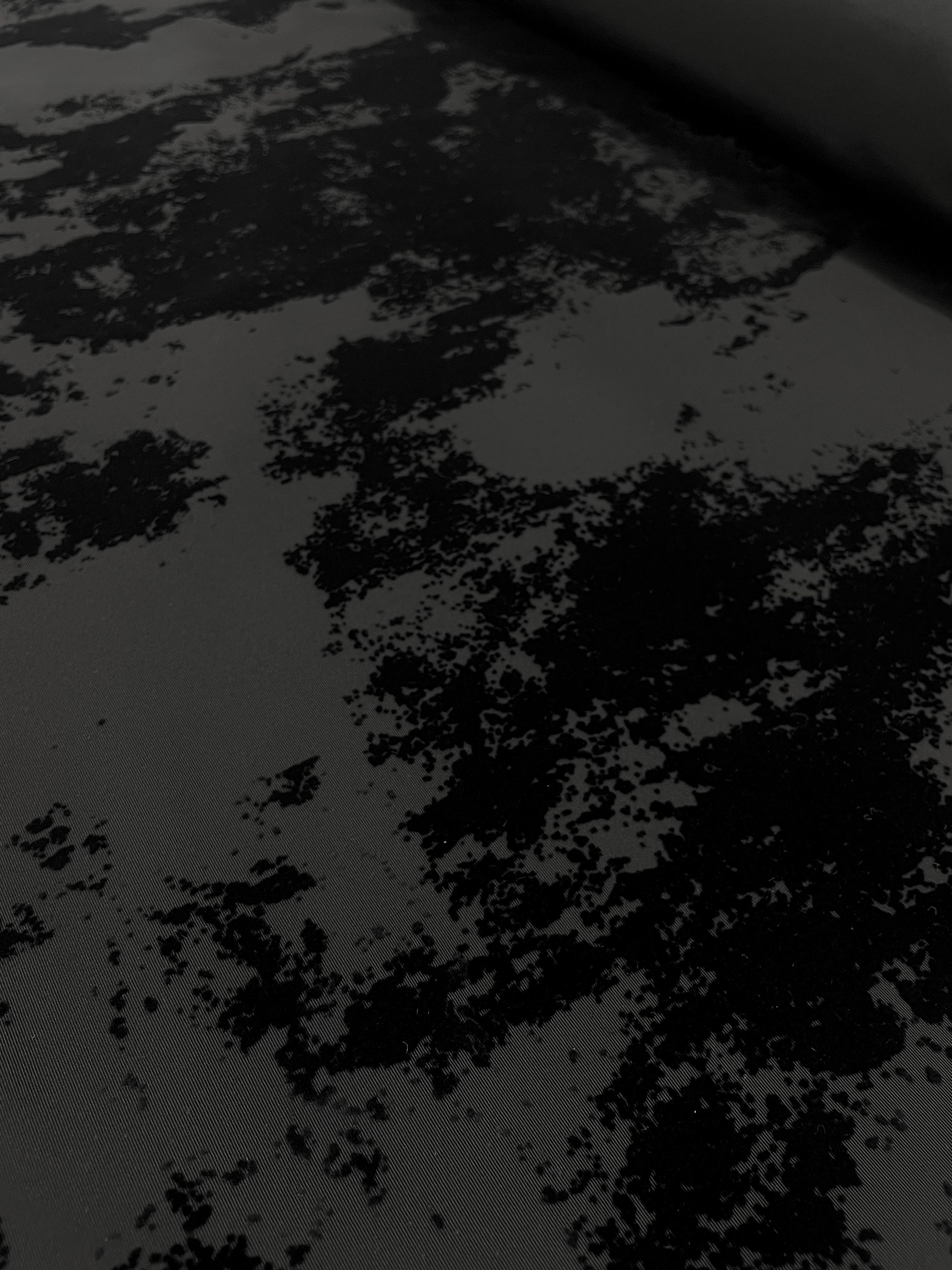 Novelty Flocked Silk Faille